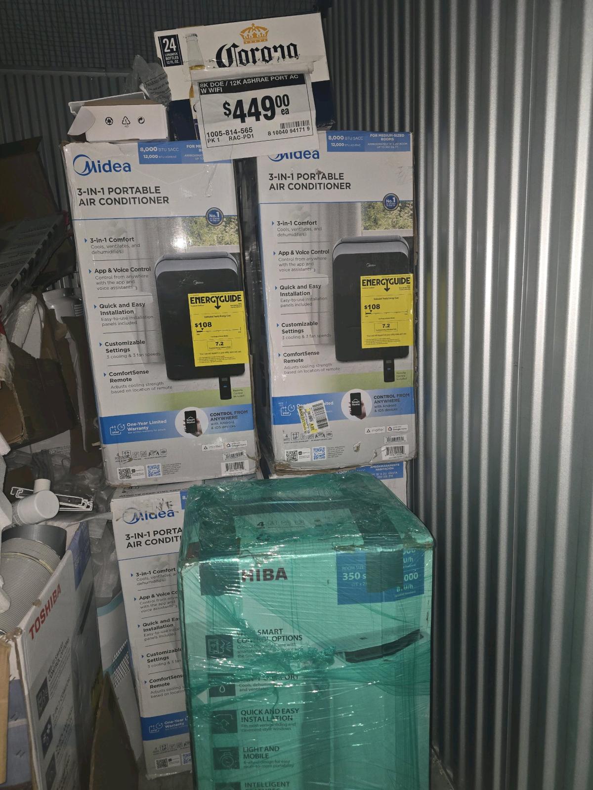 MIDEA SMART 12000 BTU  APP  ALEXA  GOOGLE  210