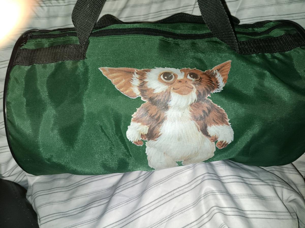 vintage gizmo duffle bag 1983