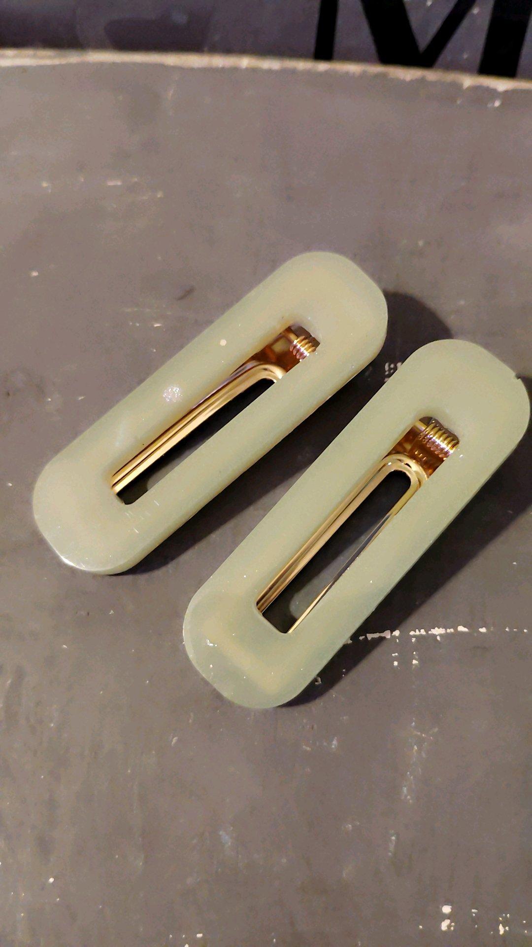 Handcrafted Resin Hairclips
