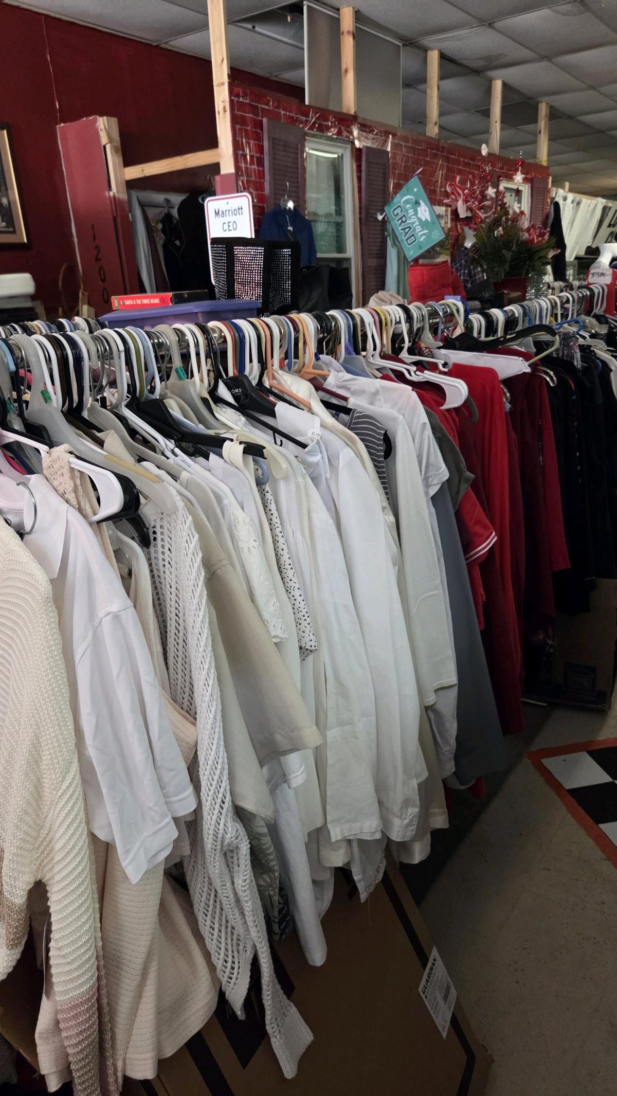 Everything is one dollar at Saint Luke thrift store