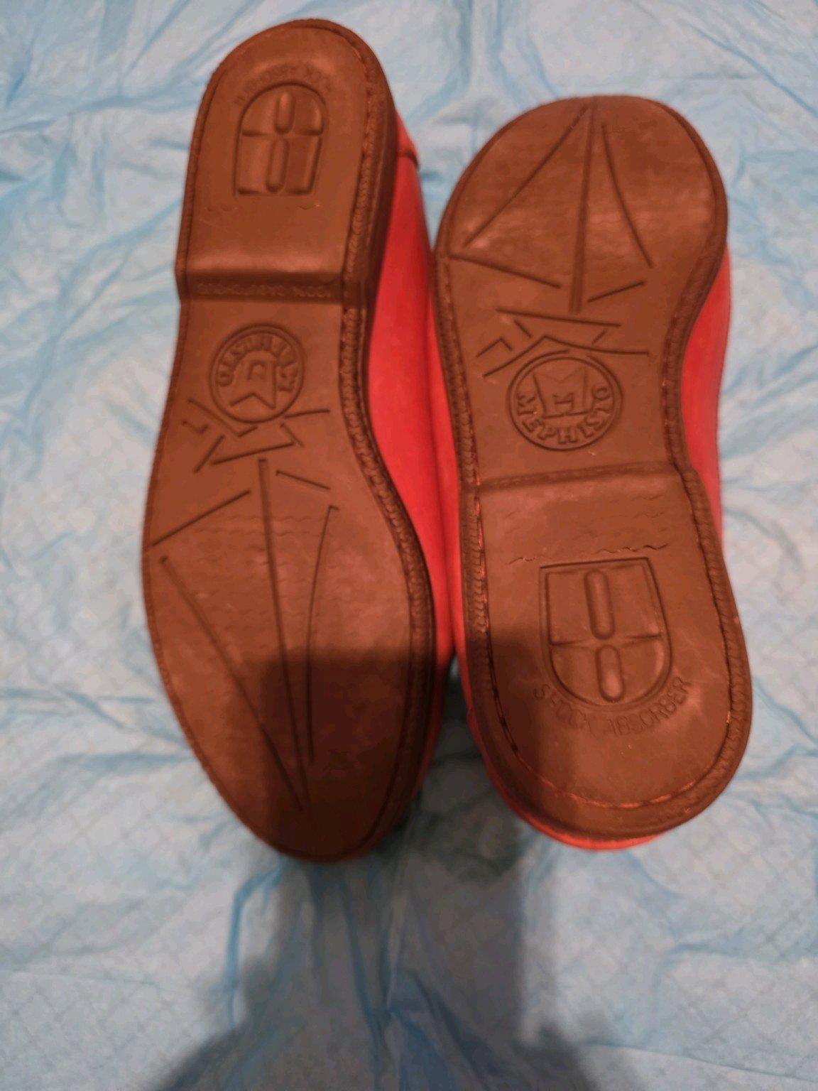 Mephisto Air Relax Spinnaker leather Oxblood penny loafers