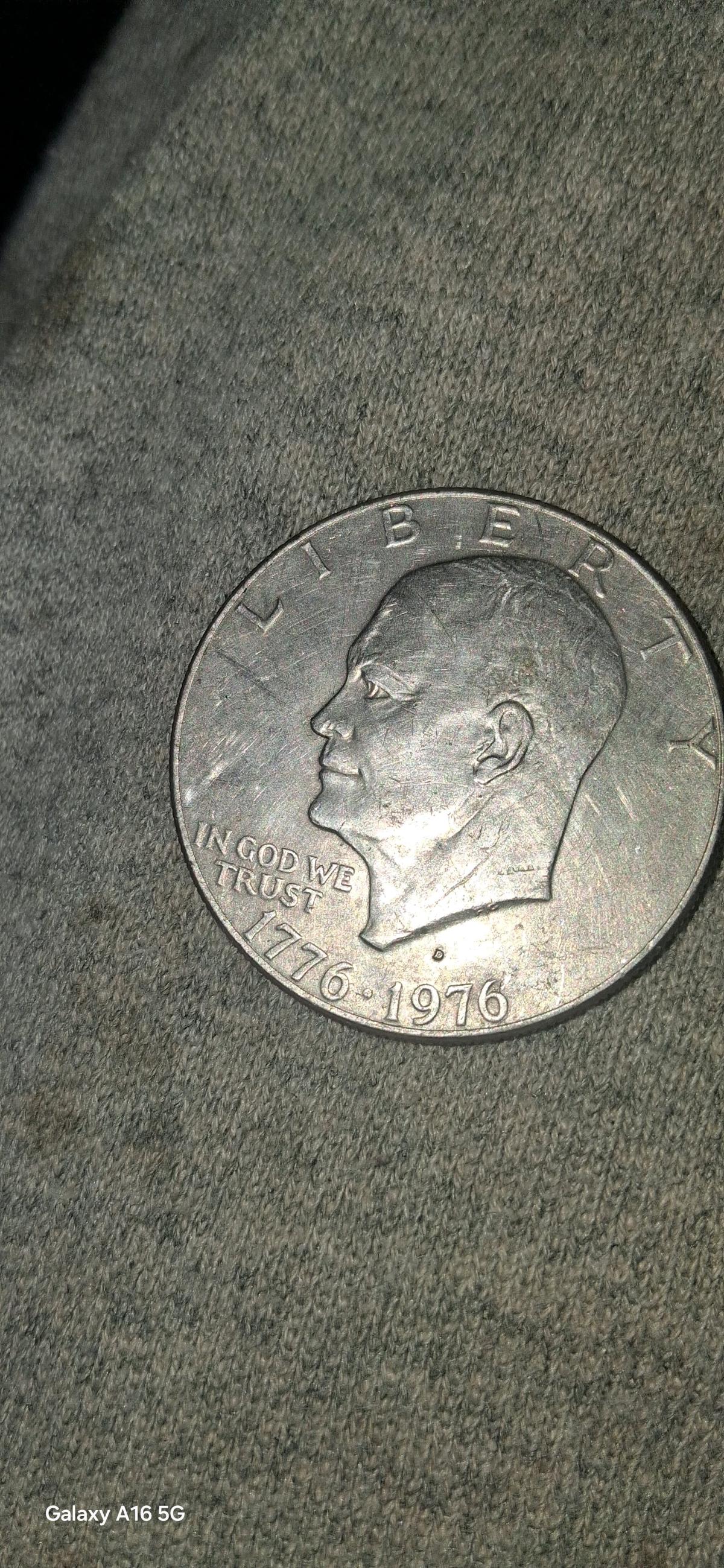 1776 1976 silver dollar
