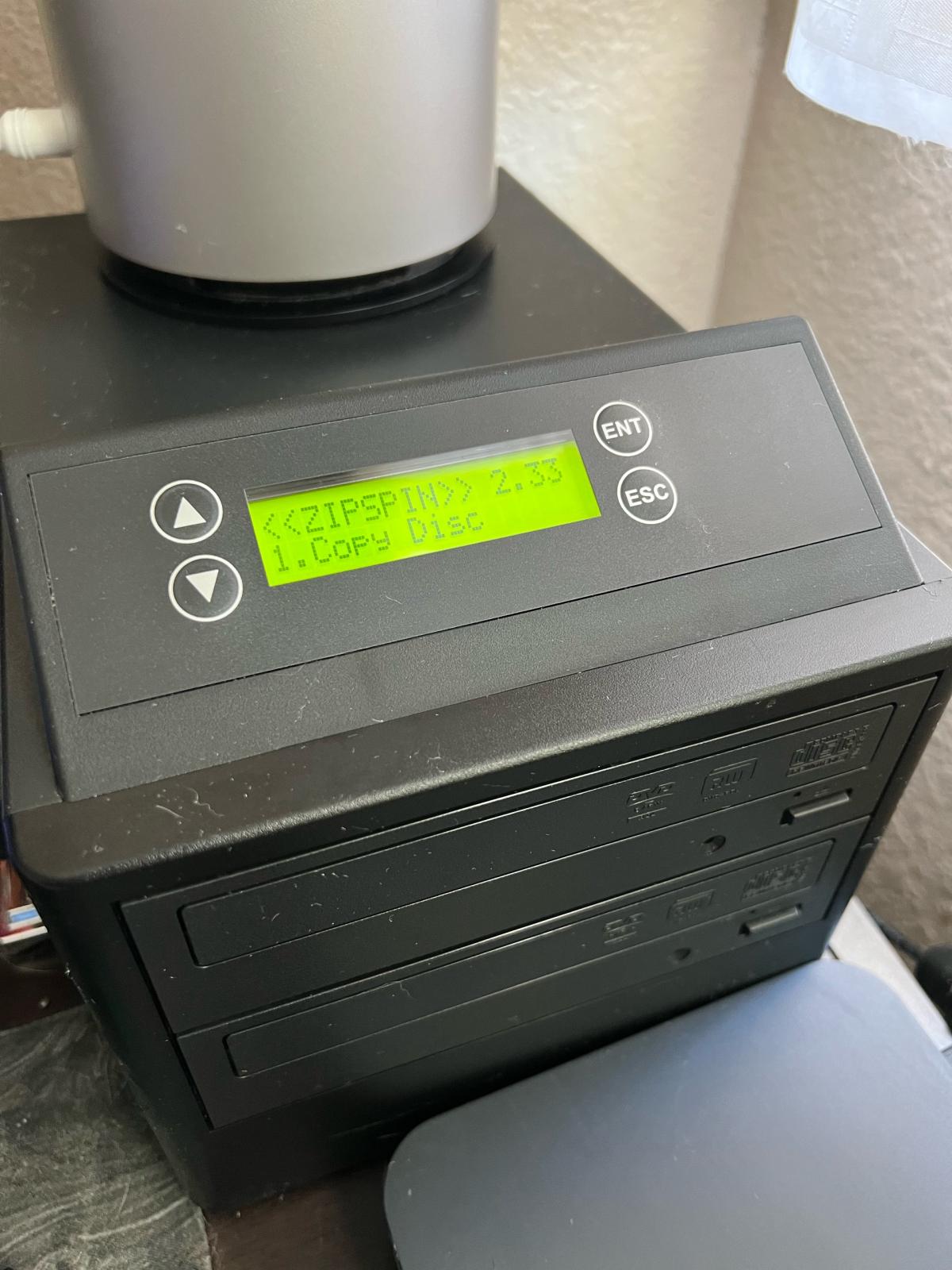 ZipSpin Disk Duplicator