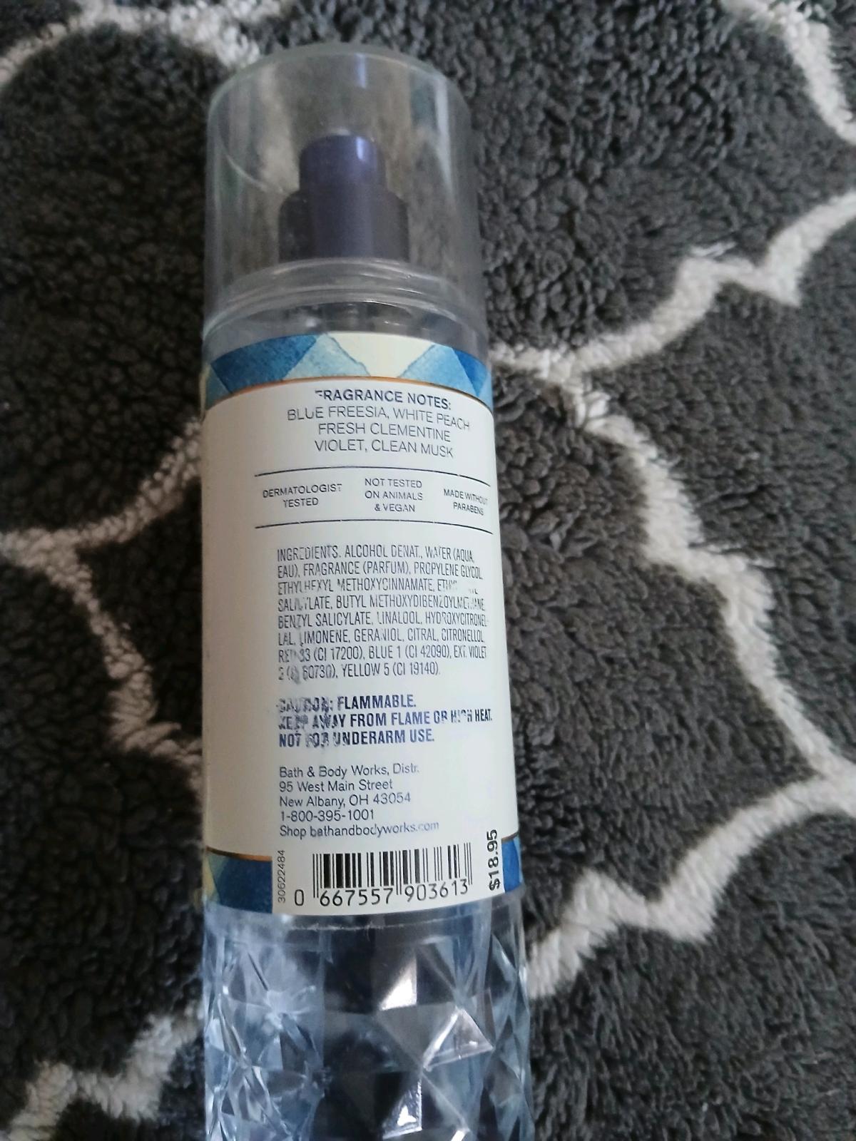 bath and body work perfume set