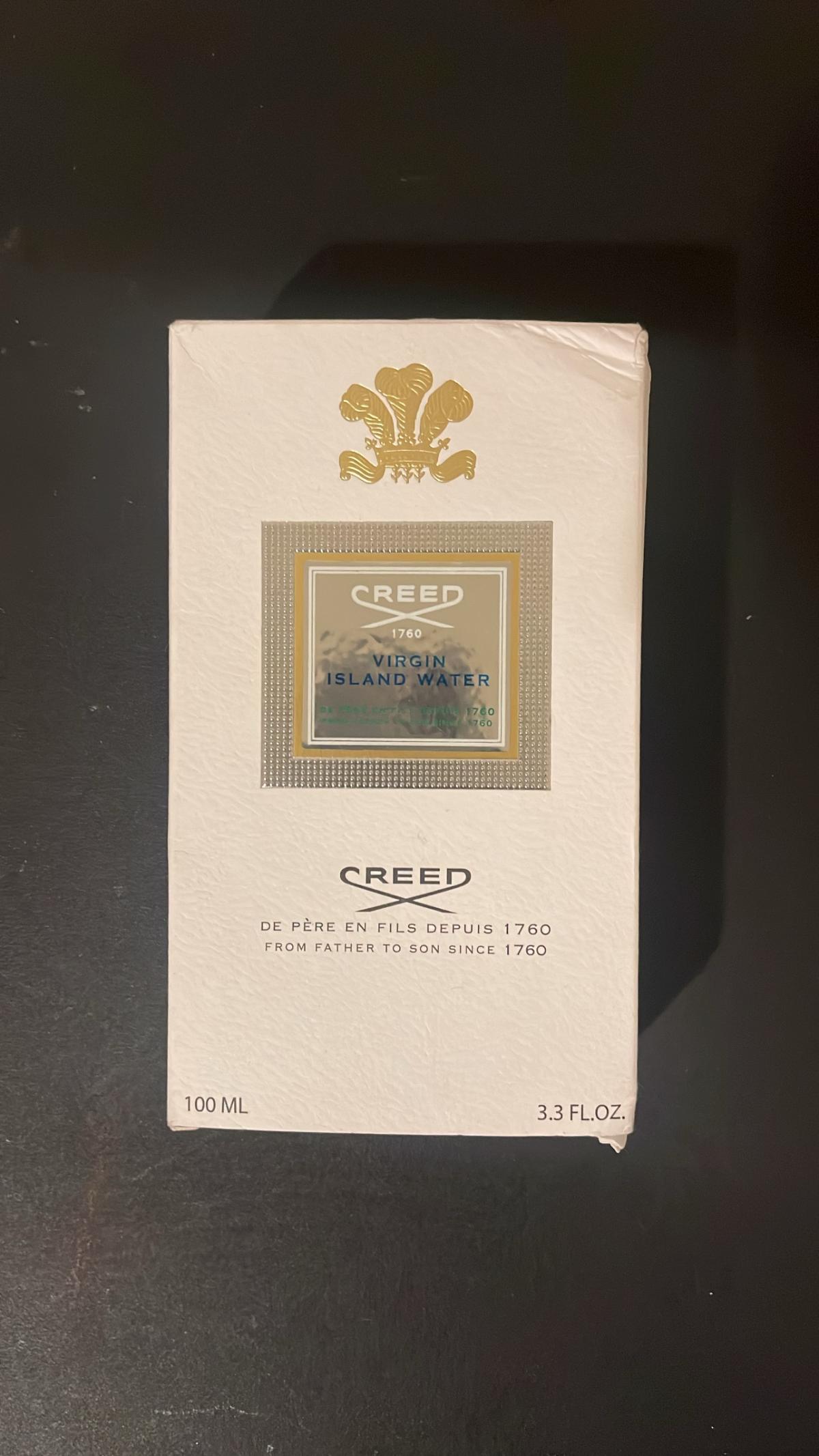 Creed Virgin Island Water