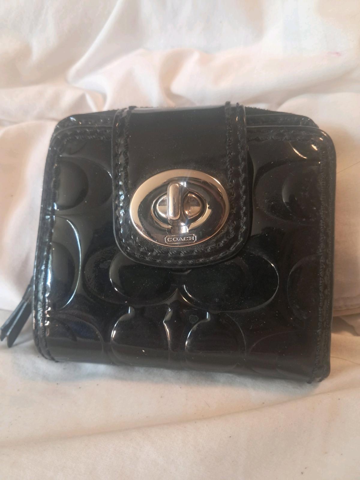 Black Coach Wallet