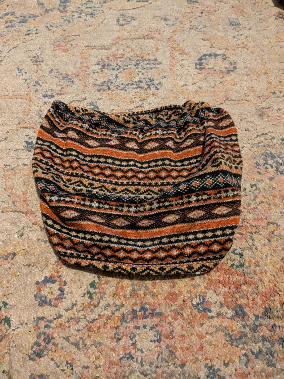 ROMWE Boho Totem Pattern Strapless Tube Top