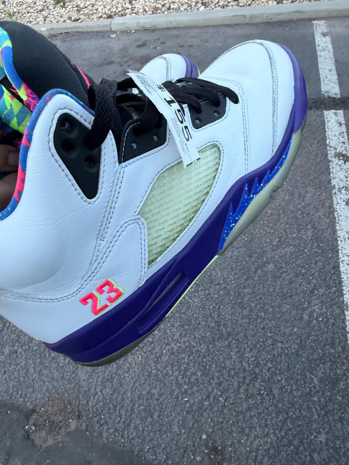 Jordan 5s retro bel air size 9 m