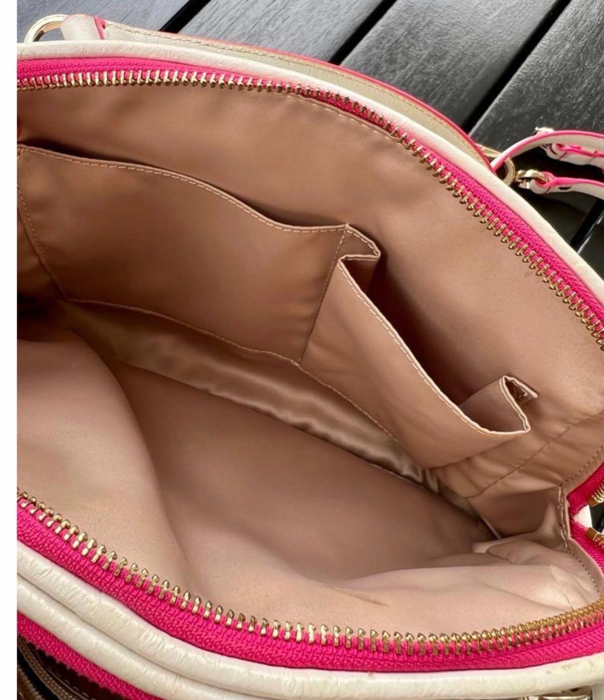 ostrich leather COACH purse