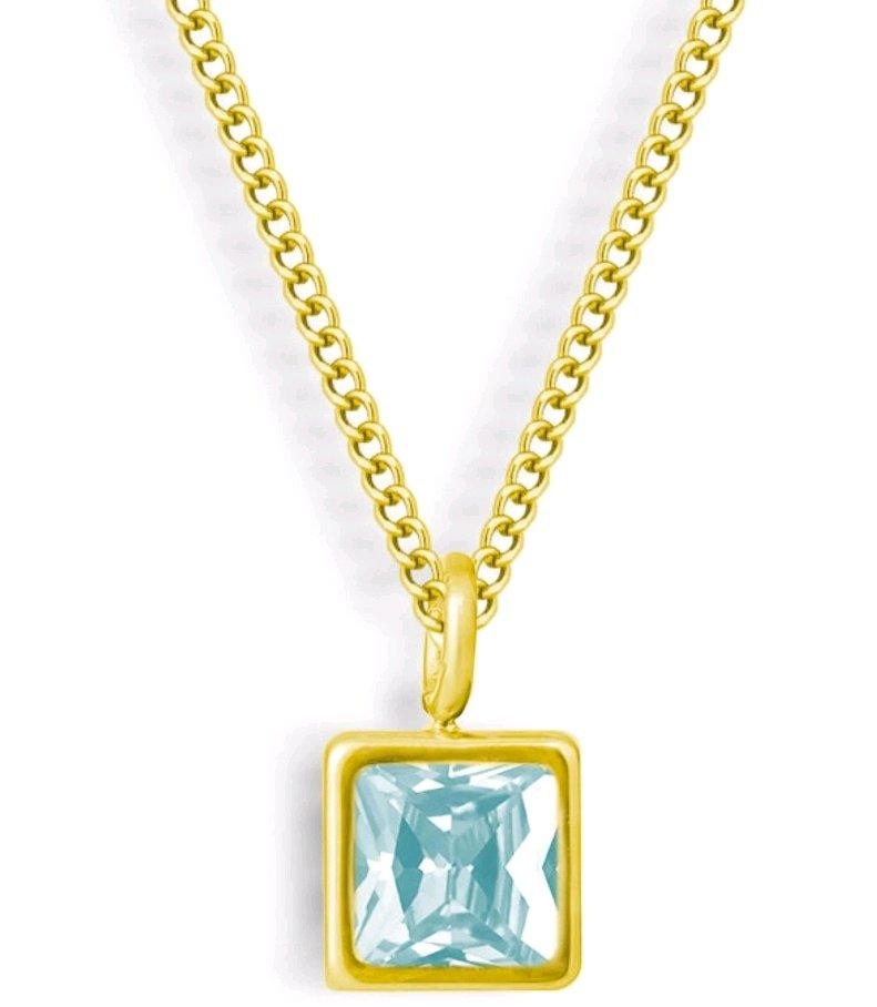 Blue Topaz Necklace