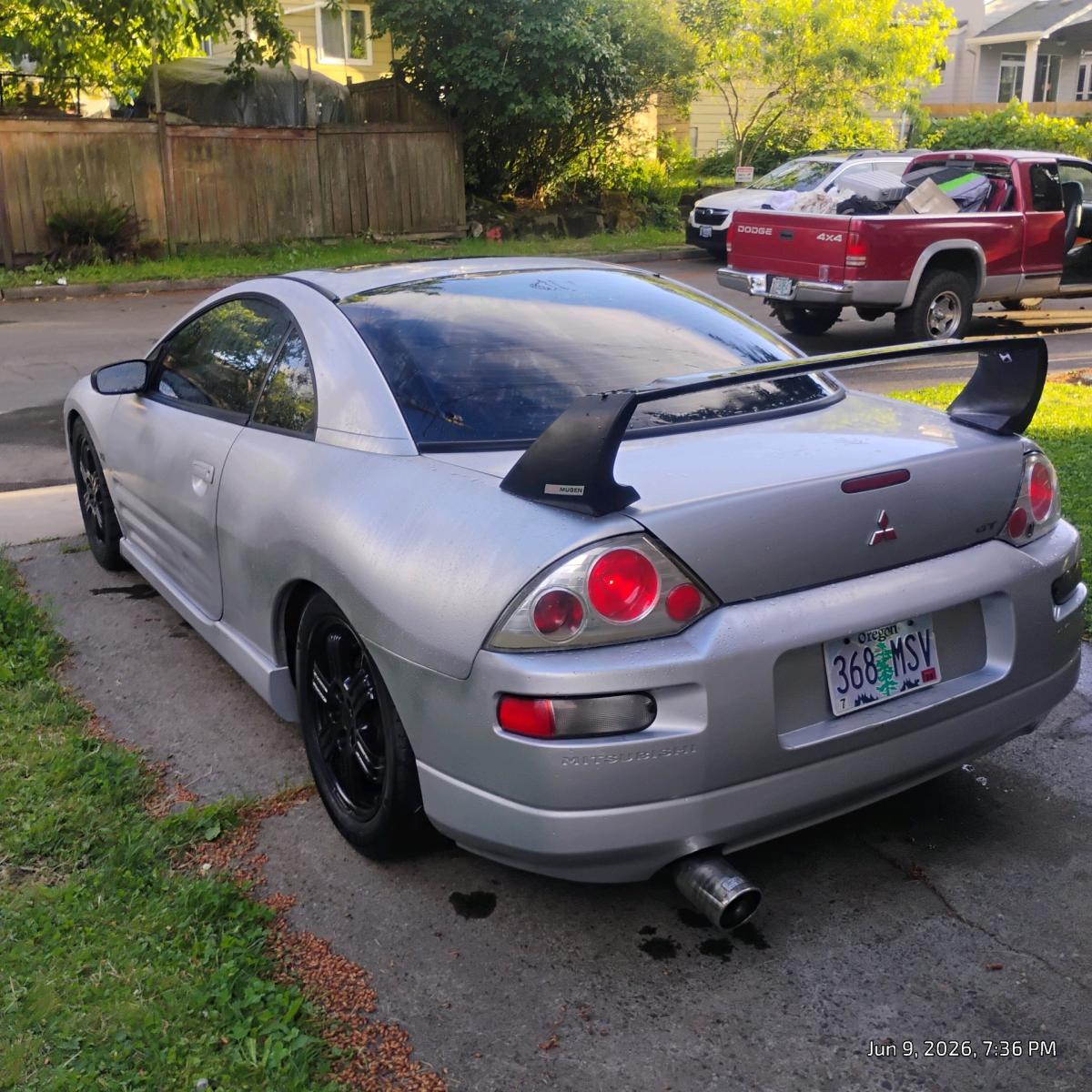 2001 Mitsubishi Eclipse GT 5 speed manual
