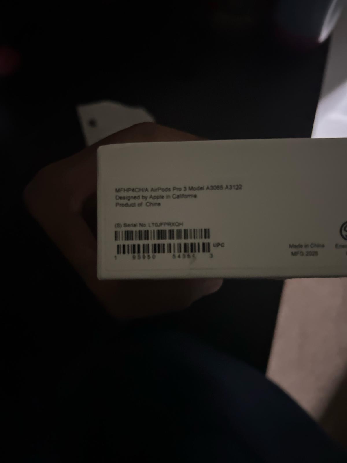 apple airpods pro 3