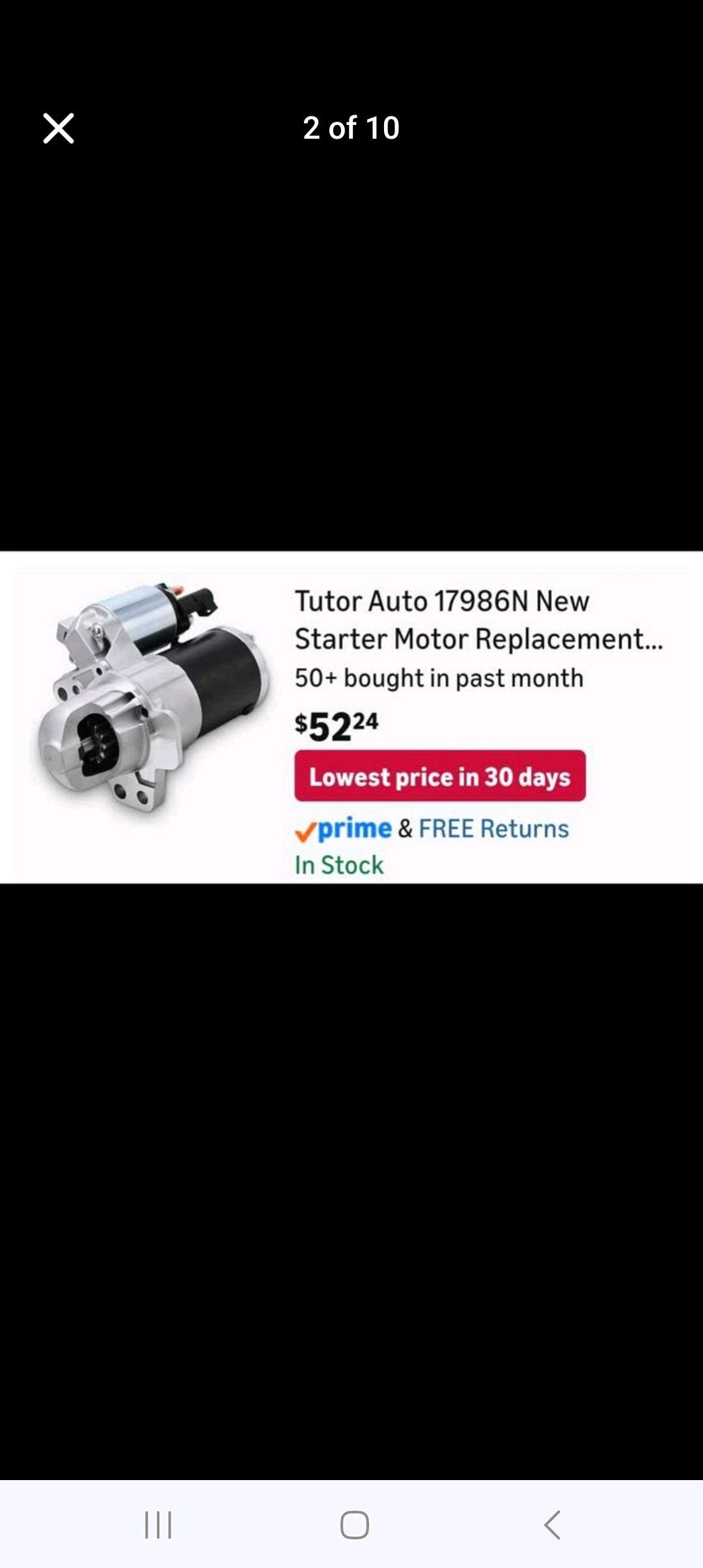 STARTER For GM Vehicle A BRAND NEW IN THE BOX