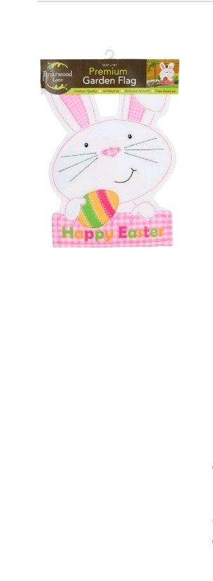 Briarwood Lane 125x18 Easter Bunny Garden Flag