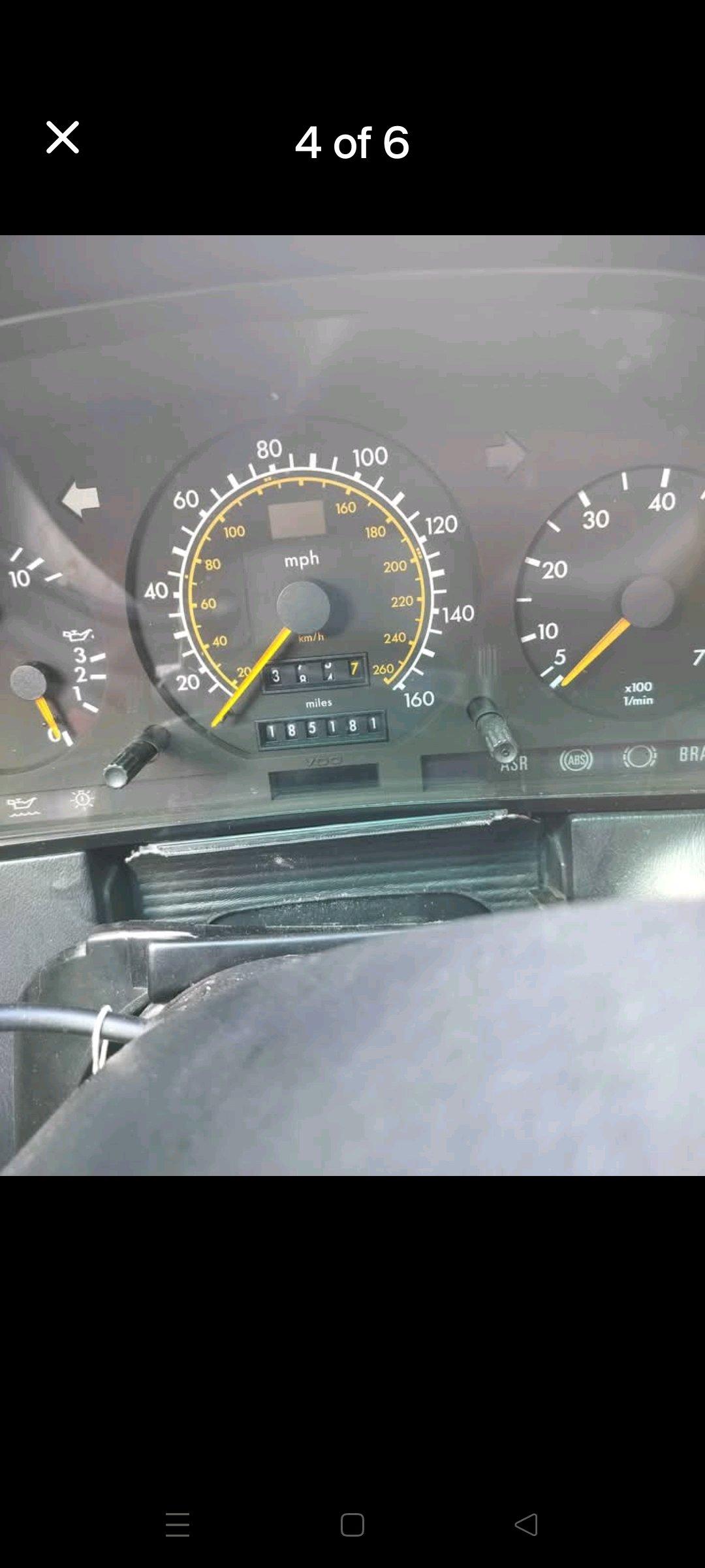 1994 S500 Mercedes Benz bulletproof