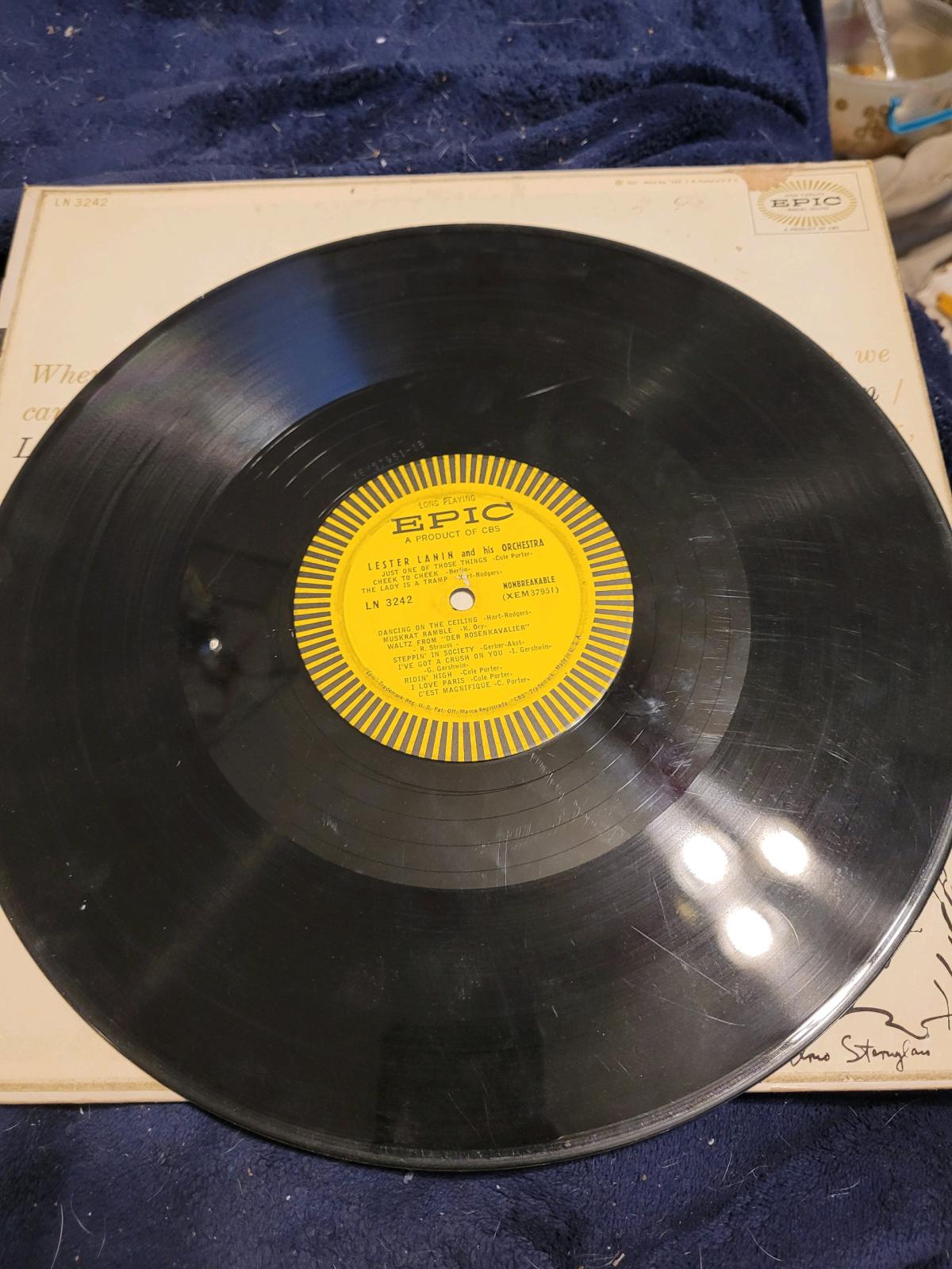 Lester lanin and his orchestra vinyl record