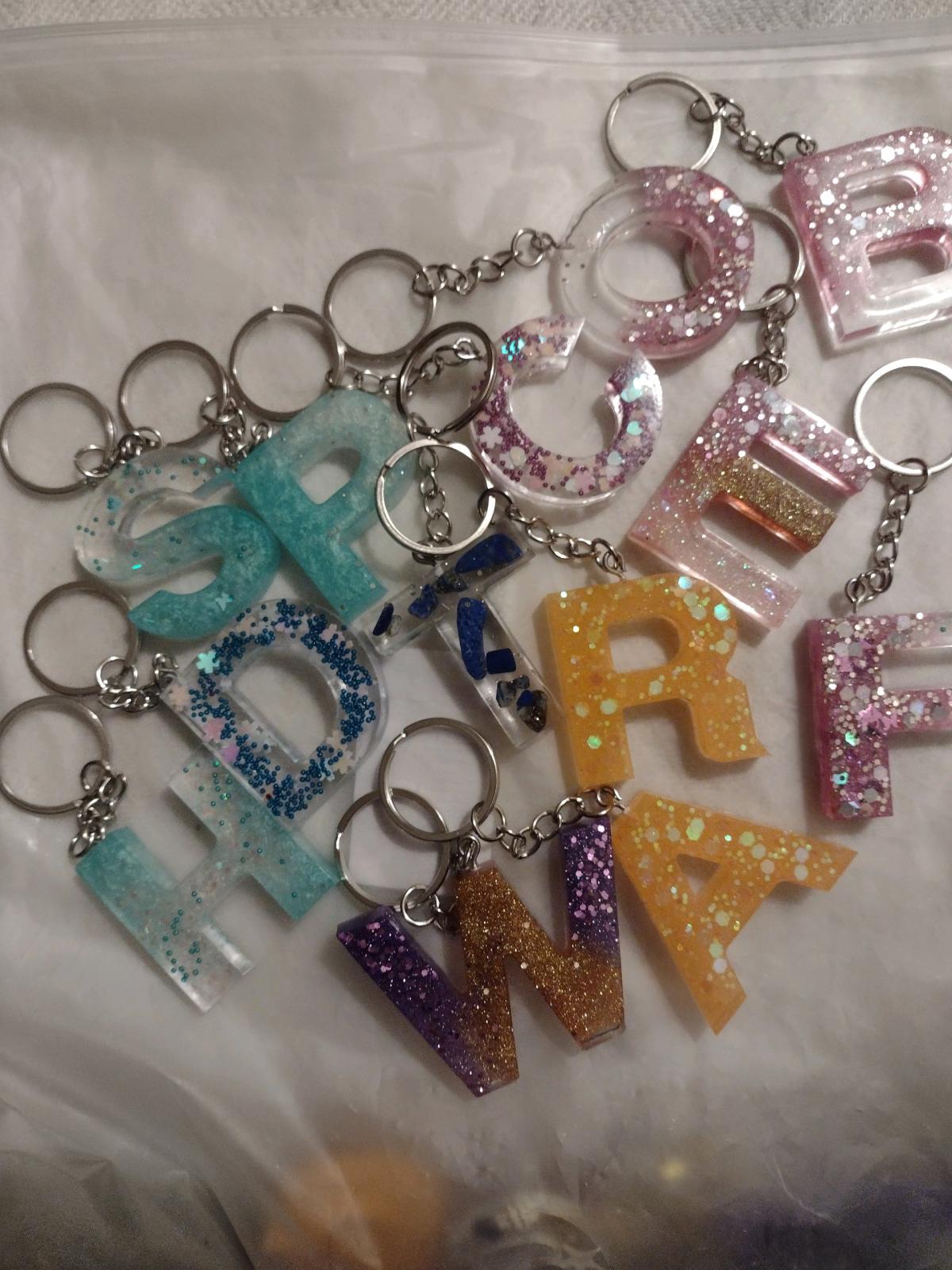 Handcrafted Resin Keychains