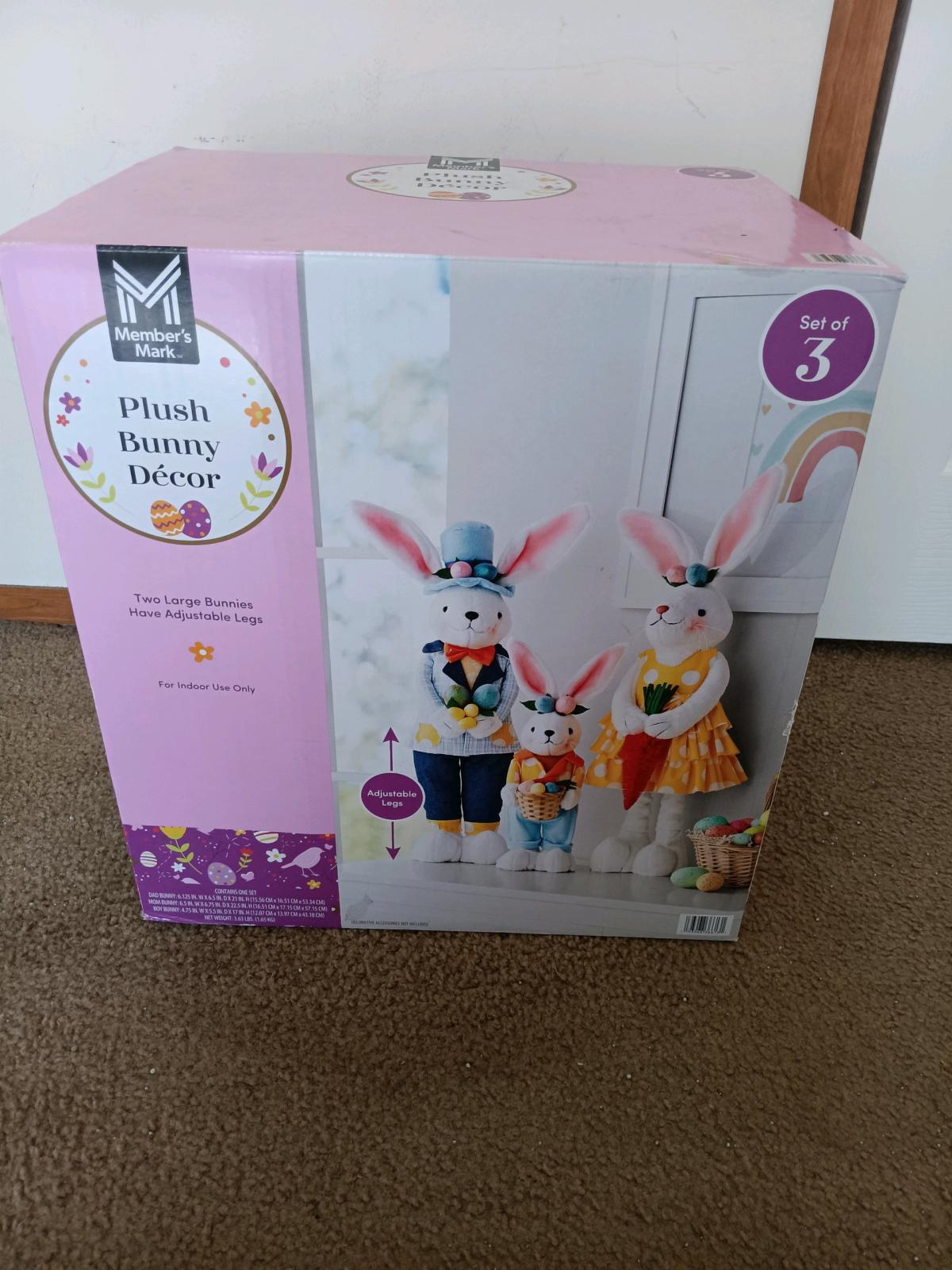 Plush Bunny Decorations