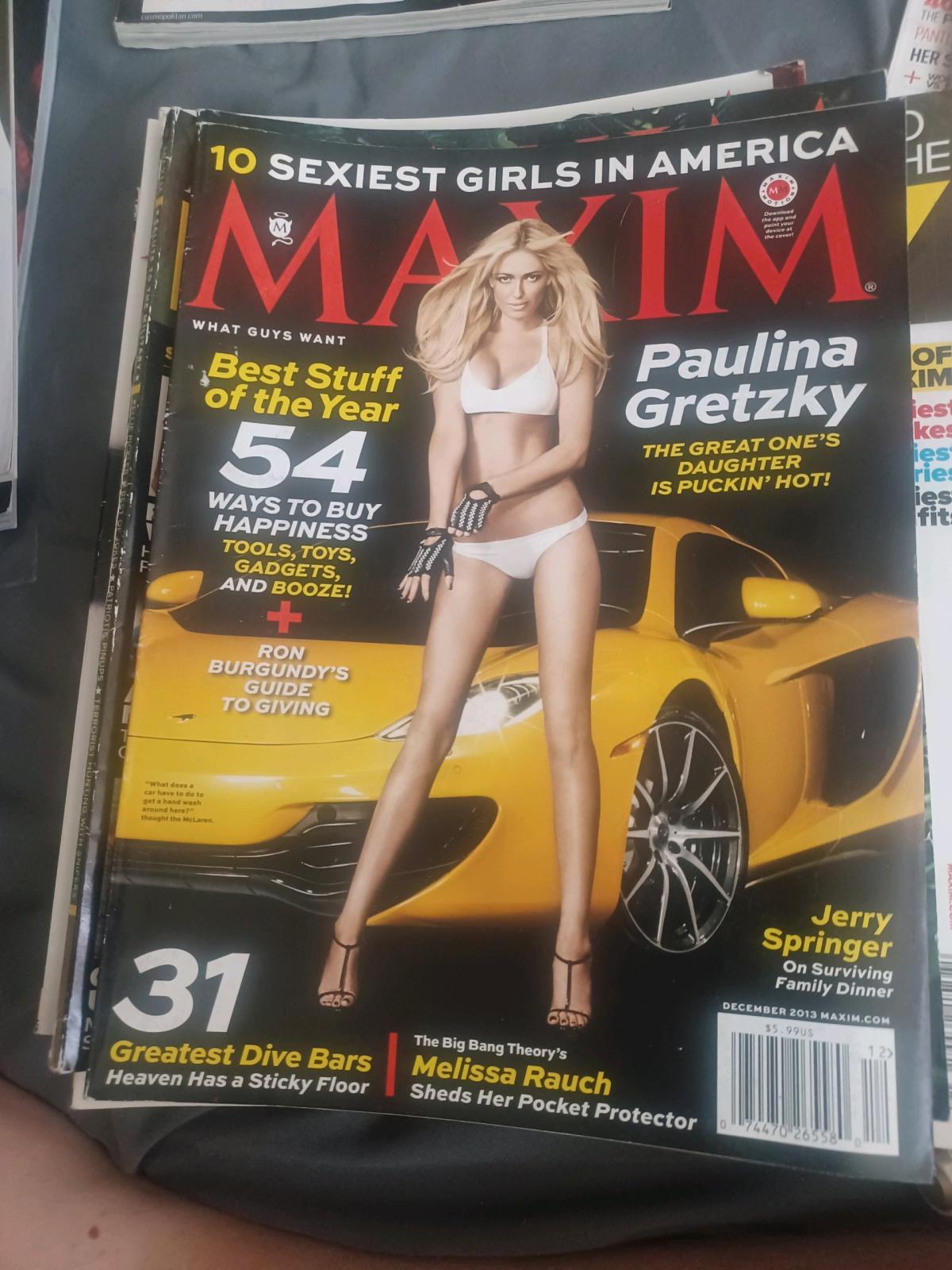 Multiple Maxim Magazines years ago