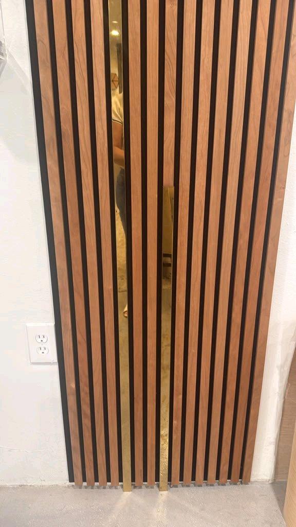 Modern Wood Slat Wall Panels  Miami