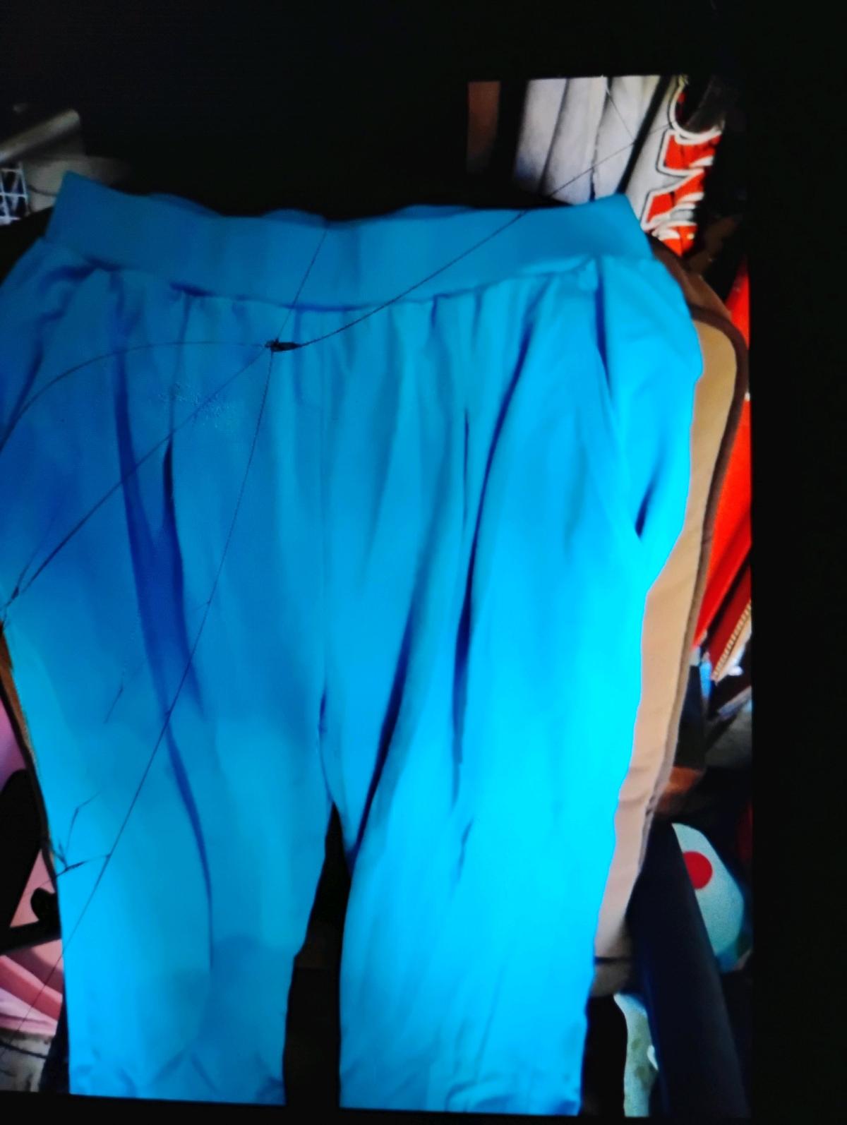 A Nice Blue Pair of Womes Capris