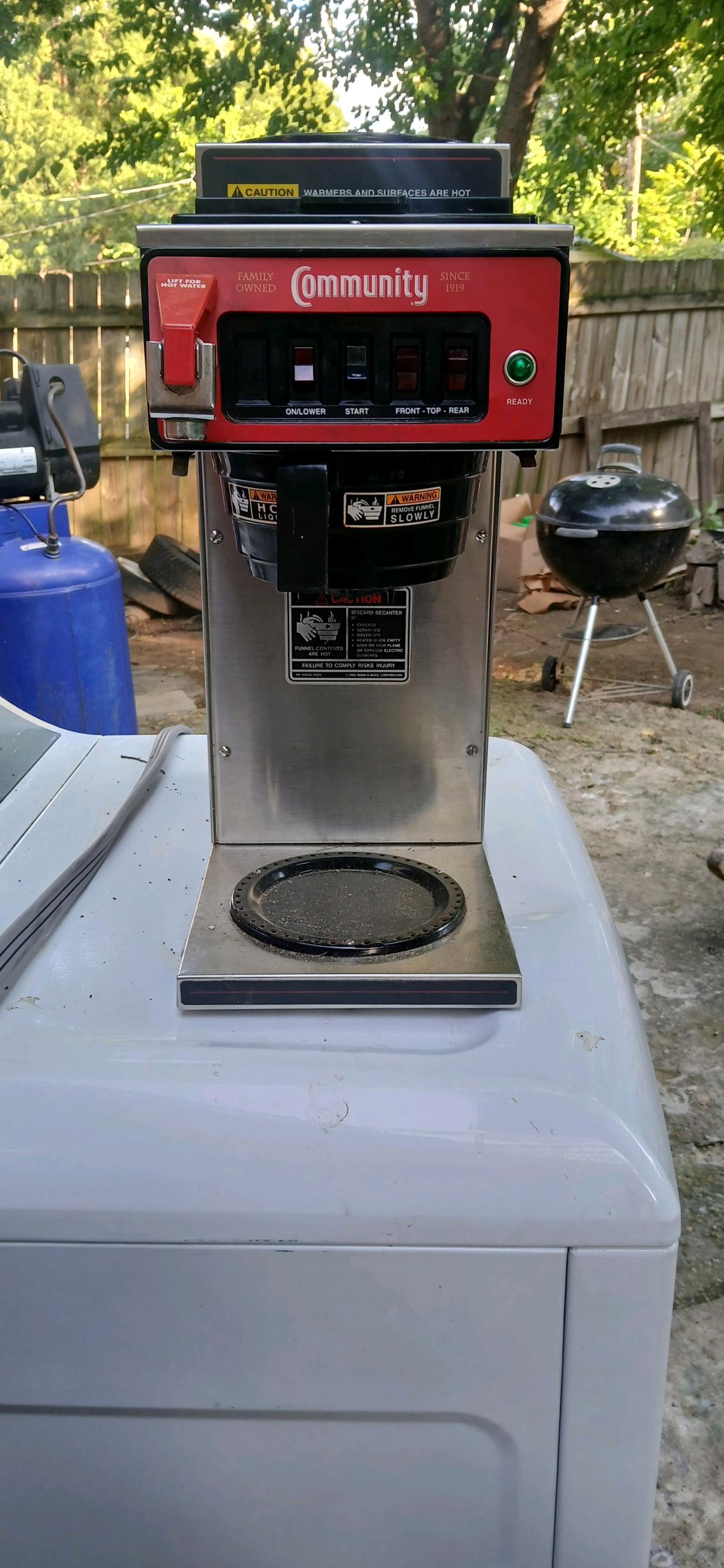 commercial community coffee maker