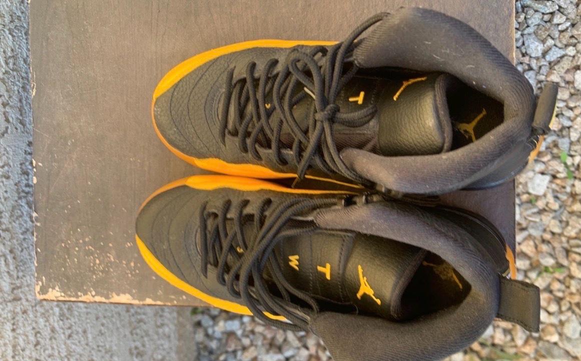Black And yellow 12s for sale