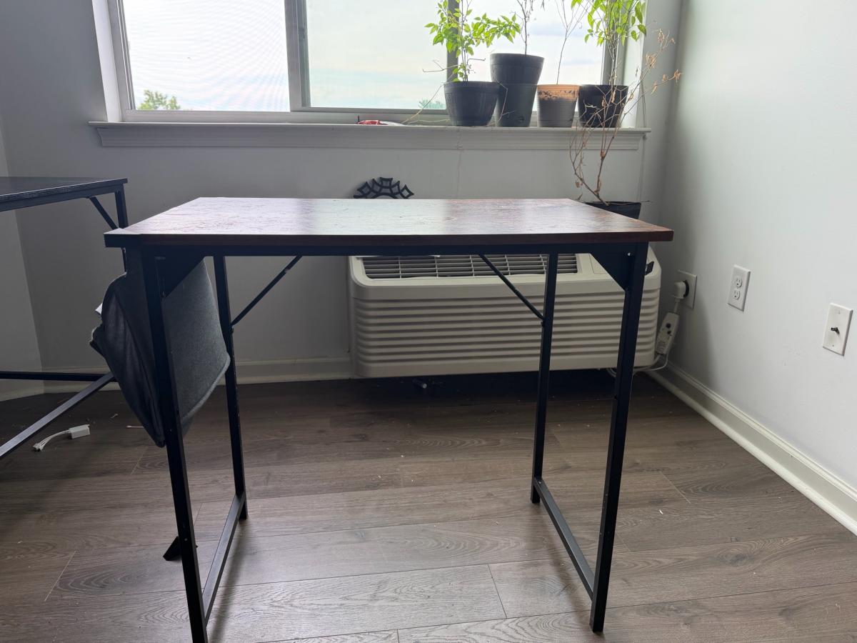 Modern study console table