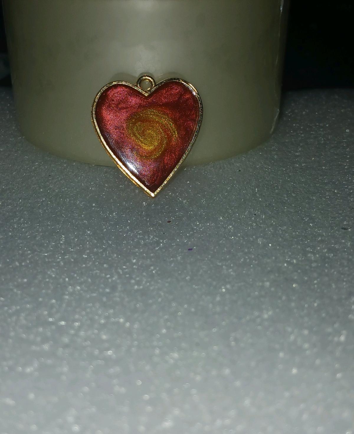 Heart necklace Pendant made just for and yours