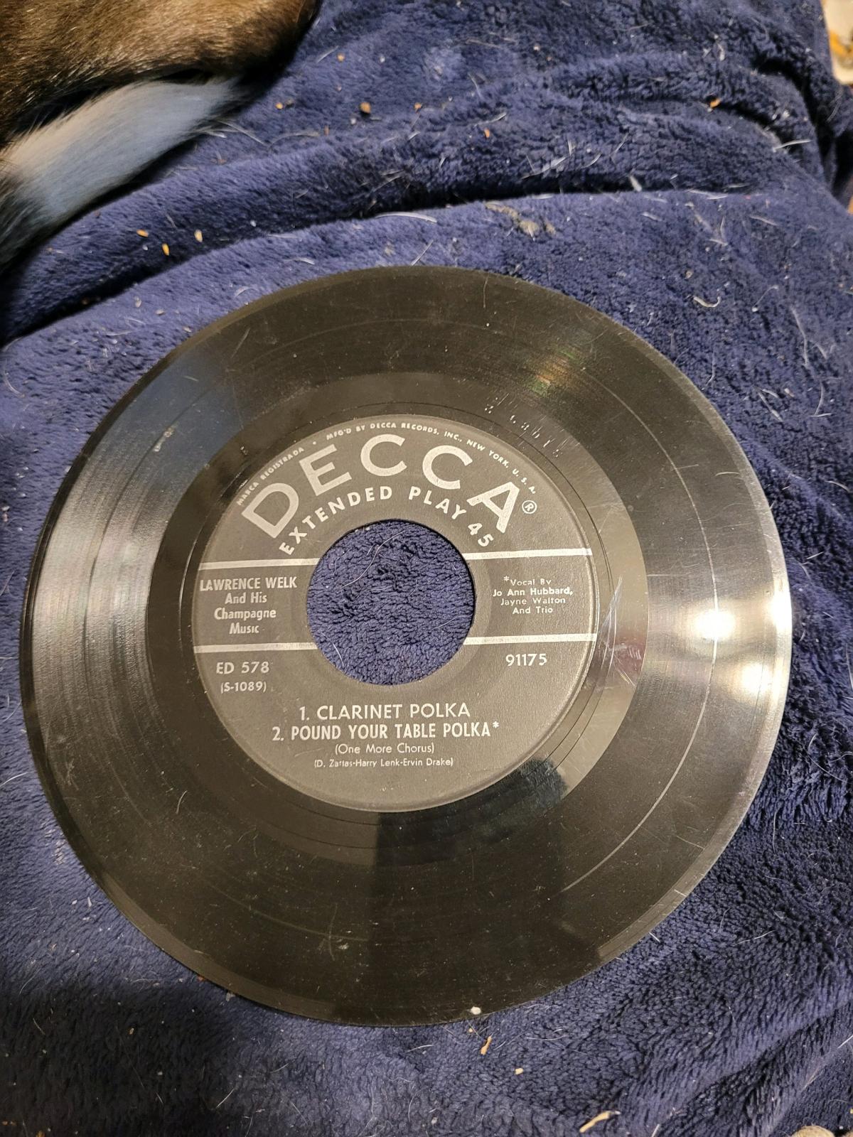 Vinyl records poker music country music