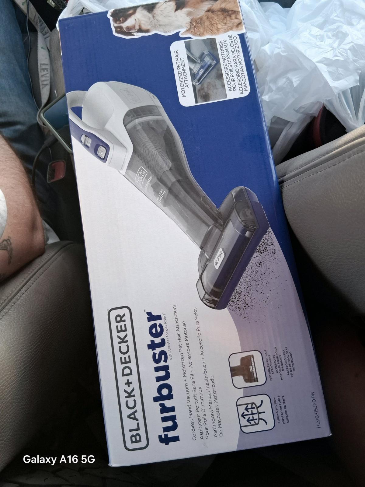 BlackDecker furbuster vacuum 100 dollars obo never been open
