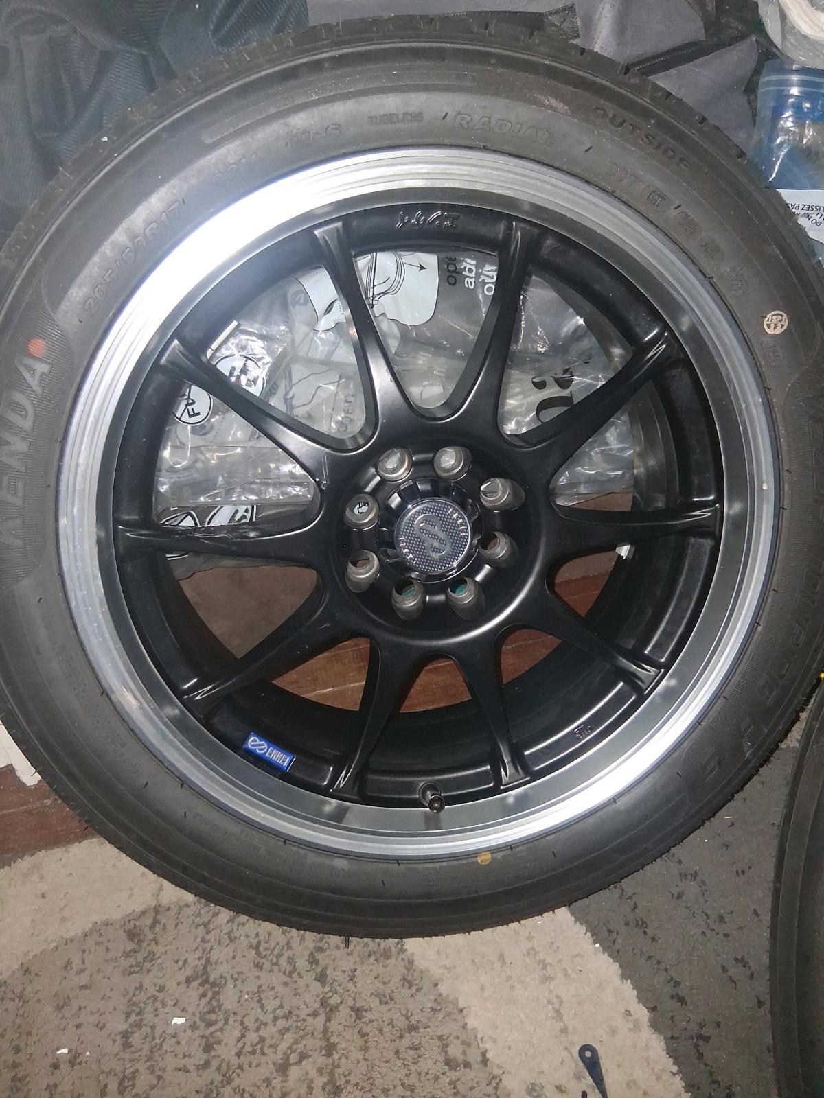 enkei j10 rims n kenda tires brand new
