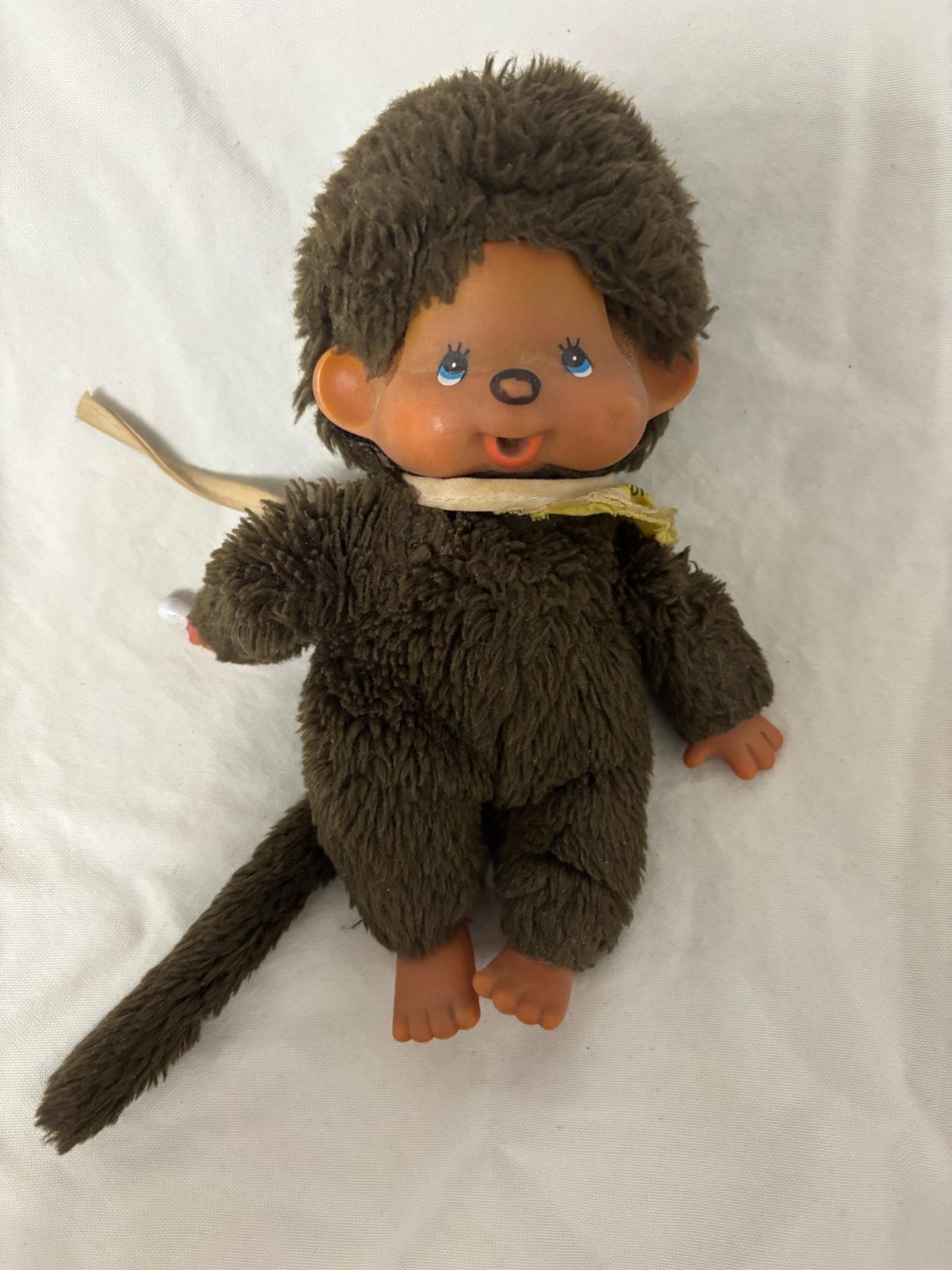 Rare 1974 Blue Eyed Monchhichi Seckiguci