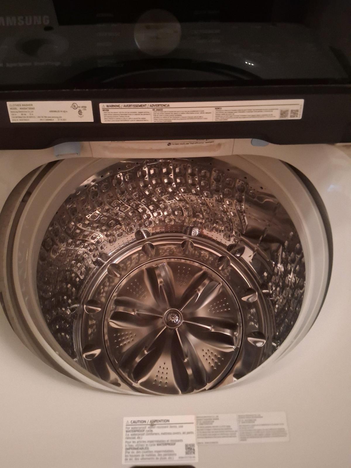 a Samsung washing machine