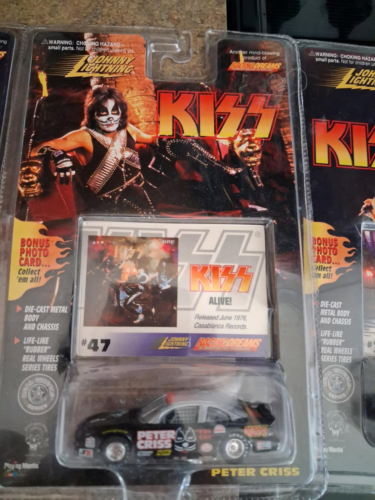 rock group kiss Johnny lightning cars