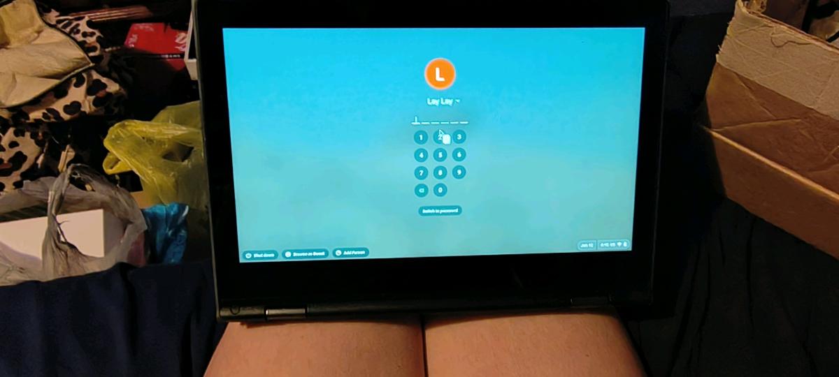 Lenovo touch screen laptop tablet