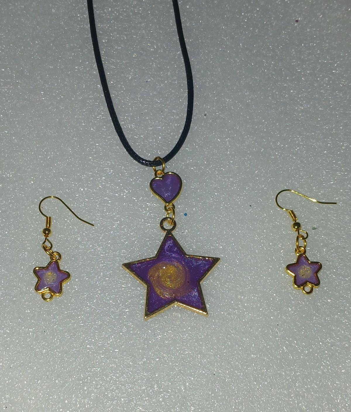 Handmade Star Necklaces set