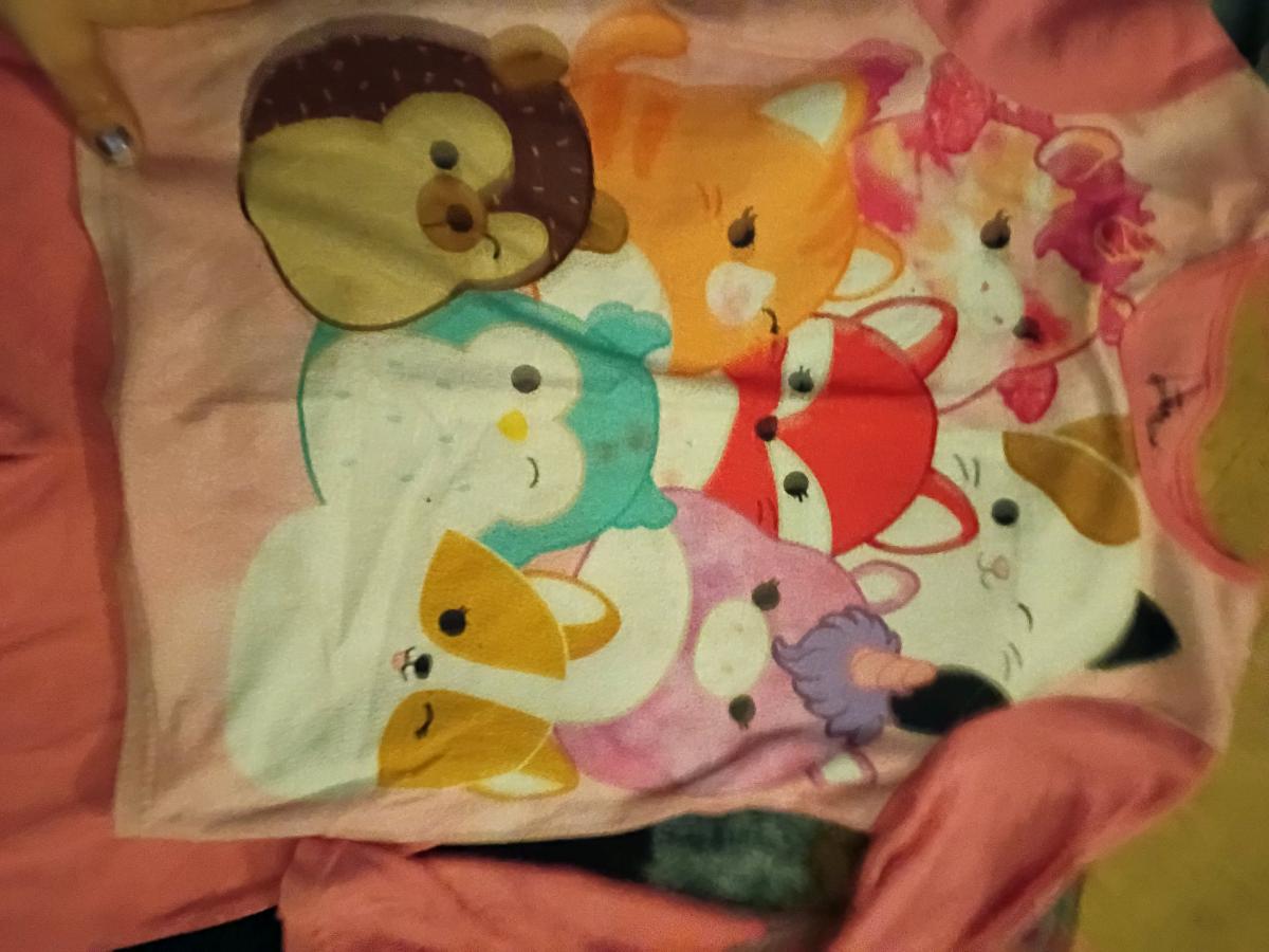 squishmallows pajamas pink