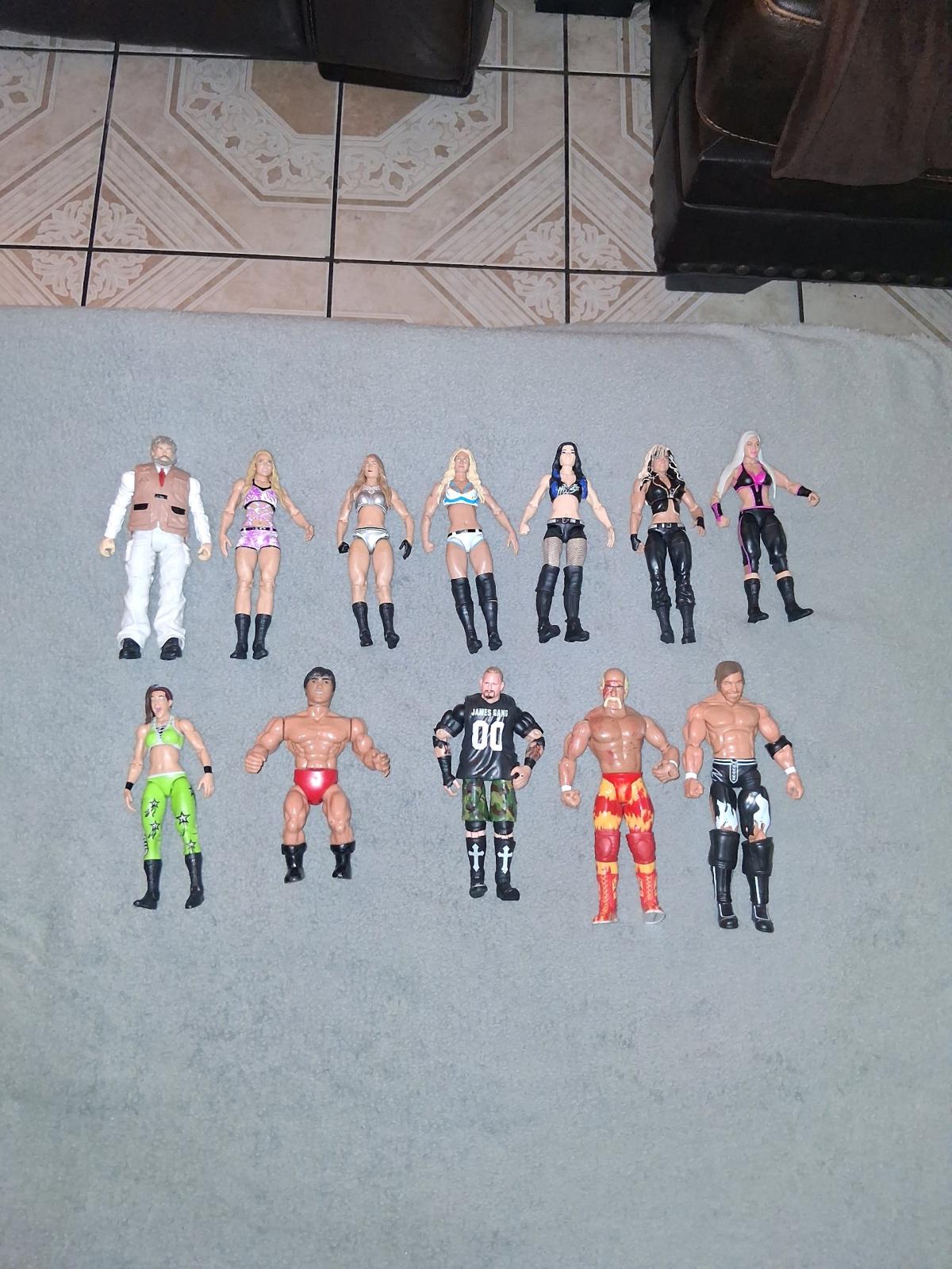 WWE Mix 56 Action Figures with Ring And Others