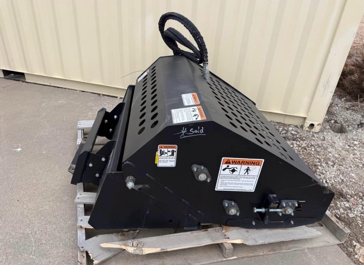 NEW CASE IH LANDSCAPE RAKE FOR MINI SKID STEERSSTANDON TRACK