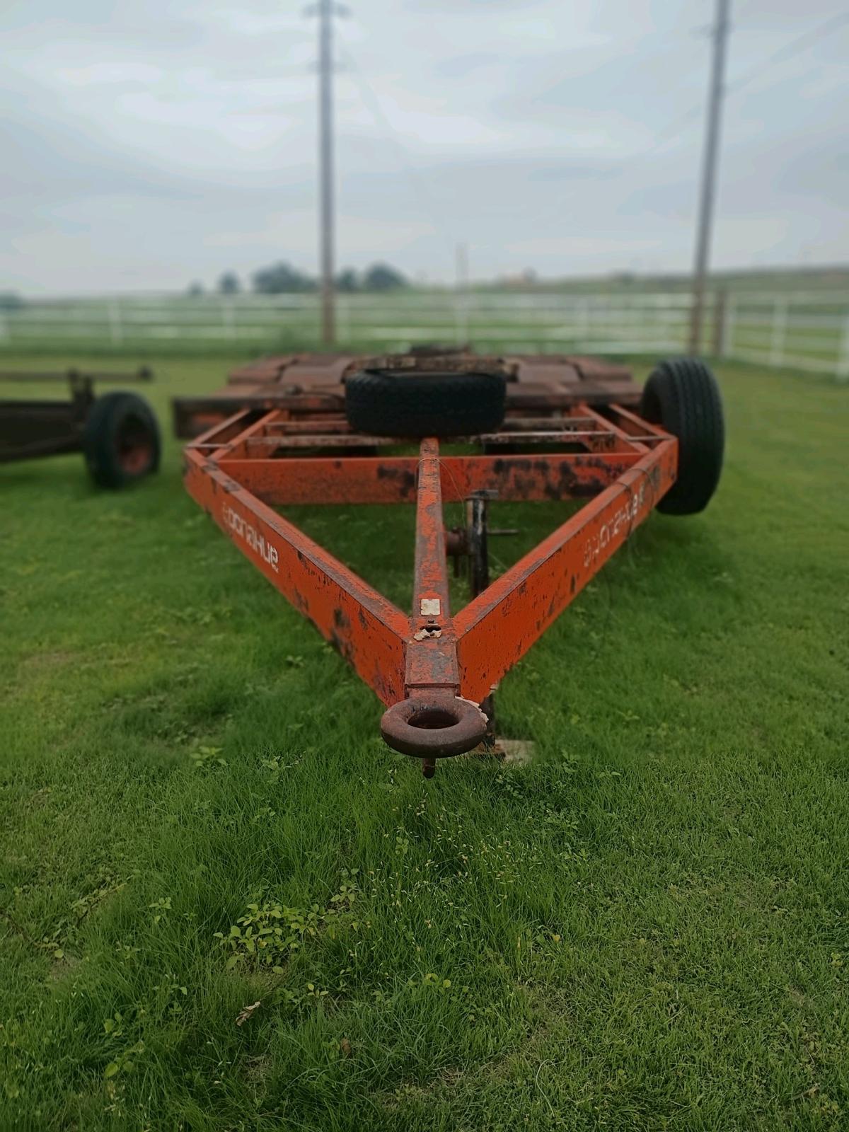 Vintage Donahue Implement Carrier Trailer