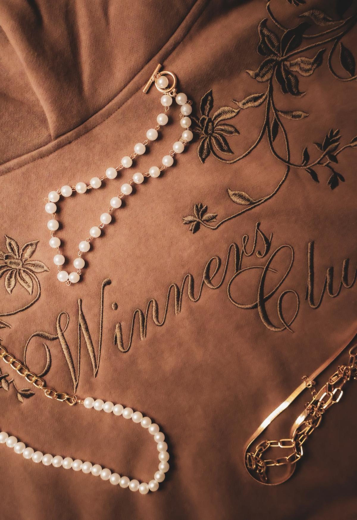Embroidered Winners Club Hoodie