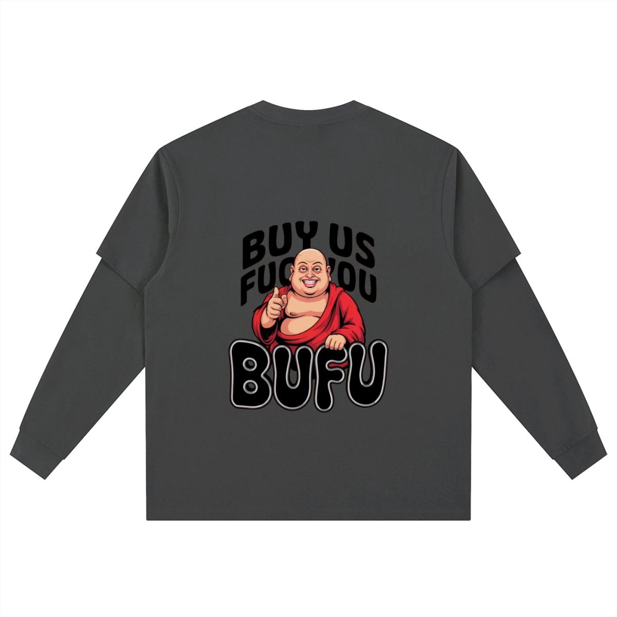 BUFU TwoFace TwoPiece Graphic Long Sleeve
