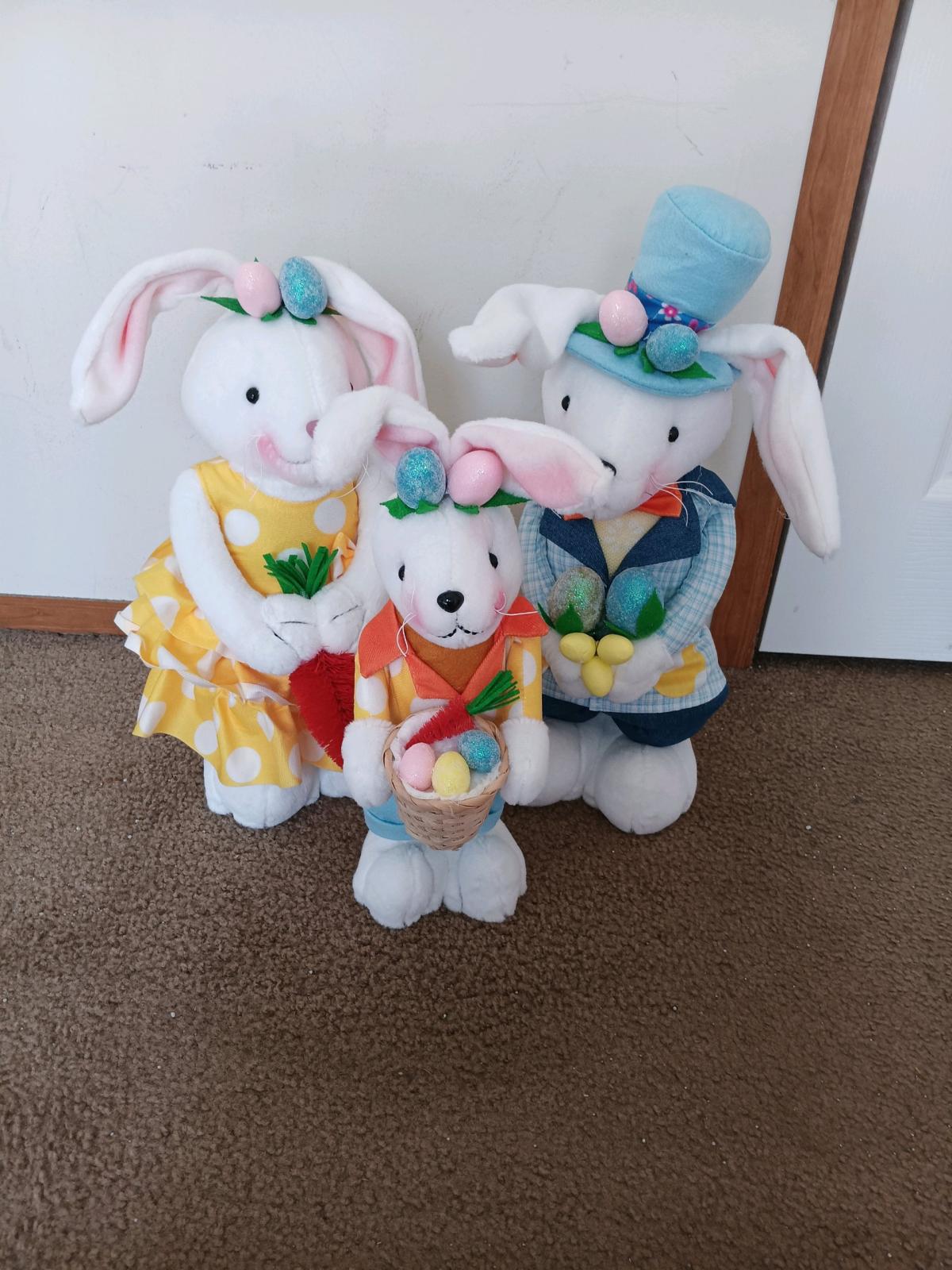 Plush Bunny Decorations