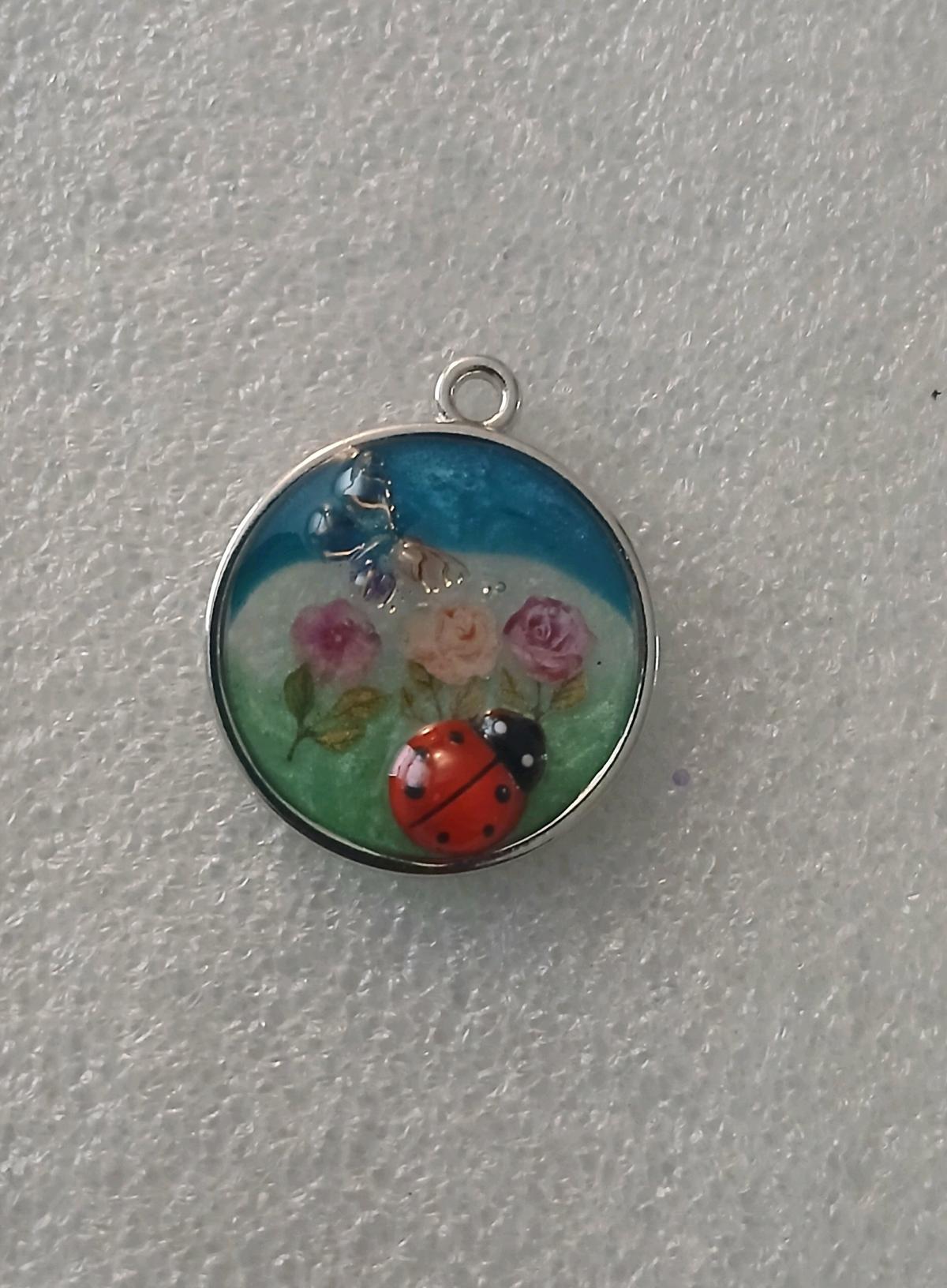 Floral Pendant with Necklace made just for you
