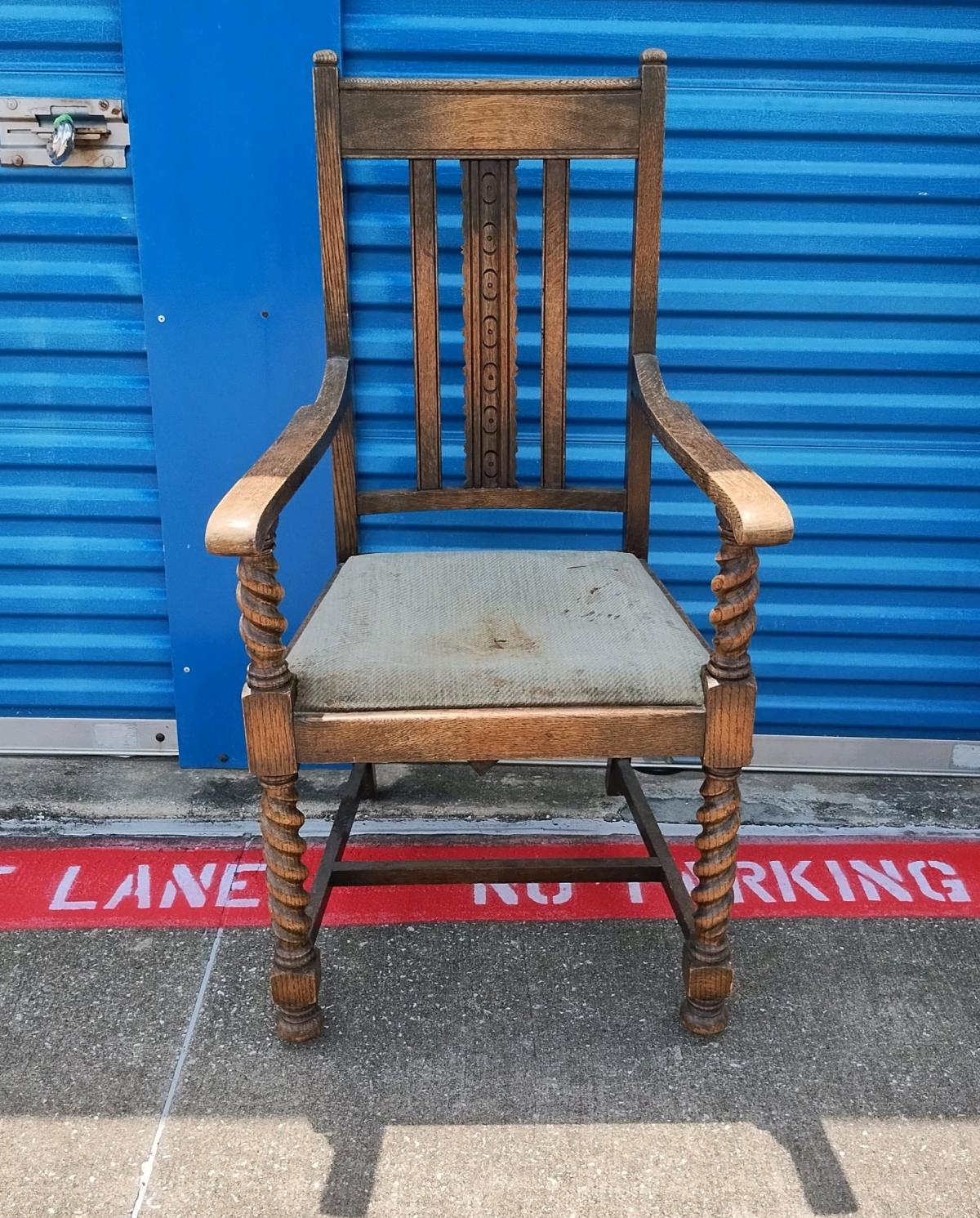 Antique Barley Twist Chair