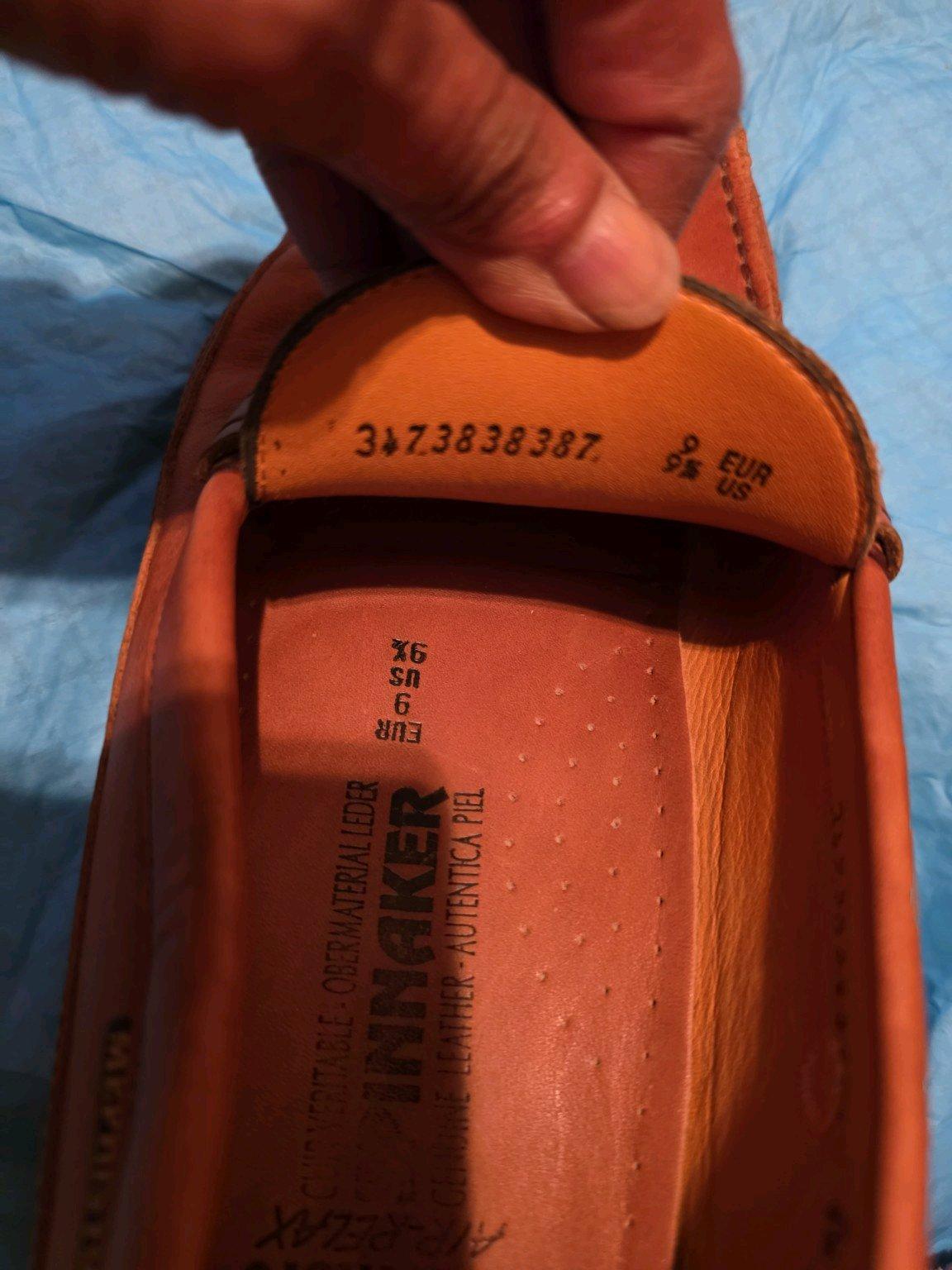Mephisto Air Relax Spinnaker leather Oxblood penny loafers