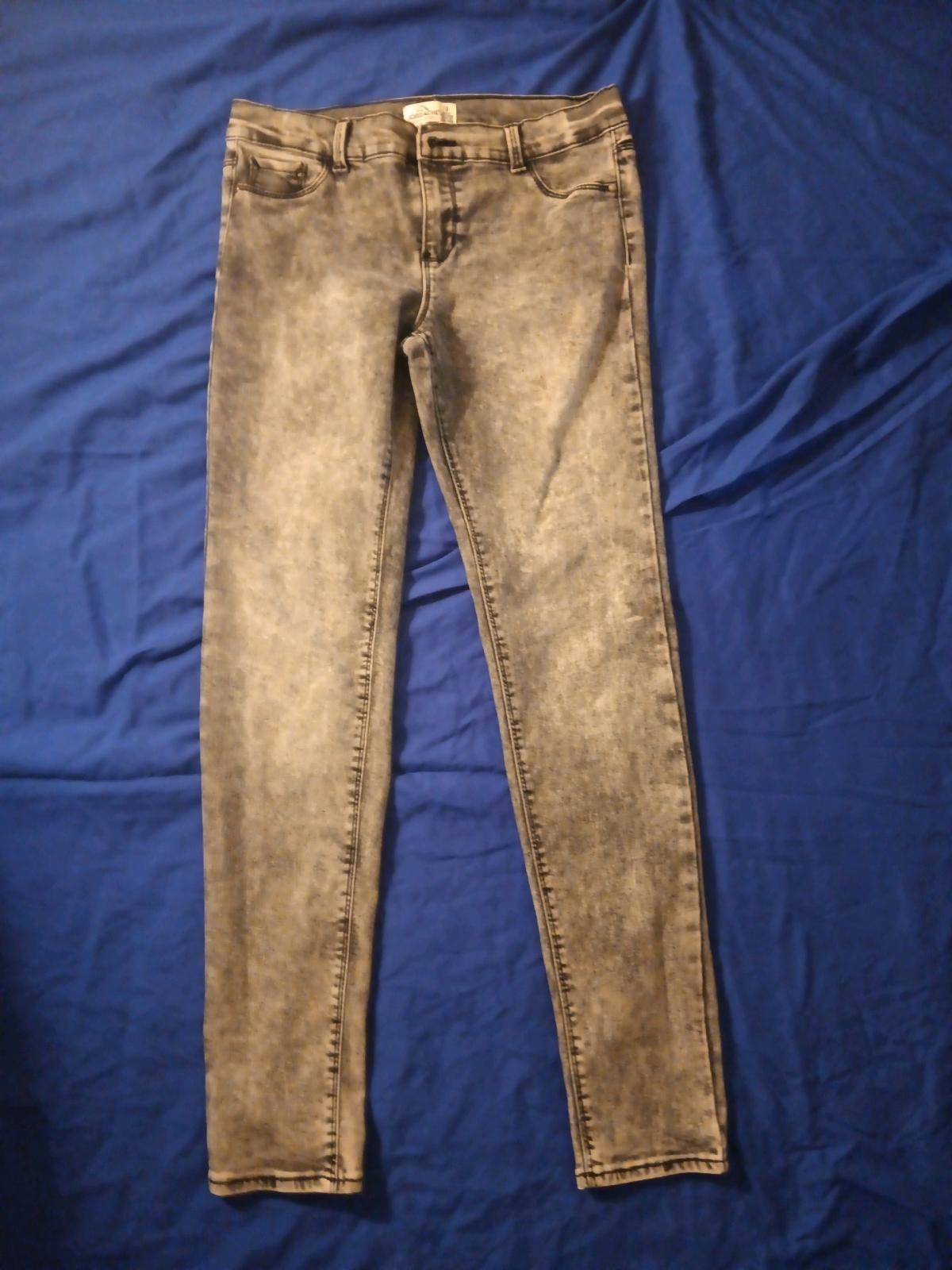 acid wash Jordashe skinny leg jeans