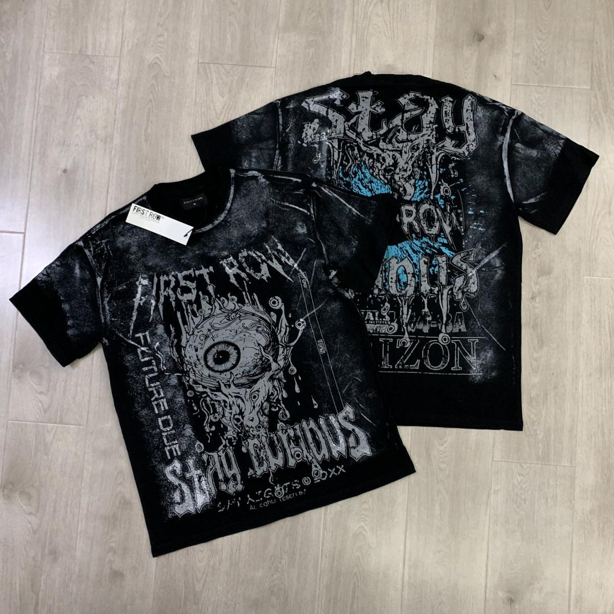 First Row Stay Curious Eyeball Tshirt
