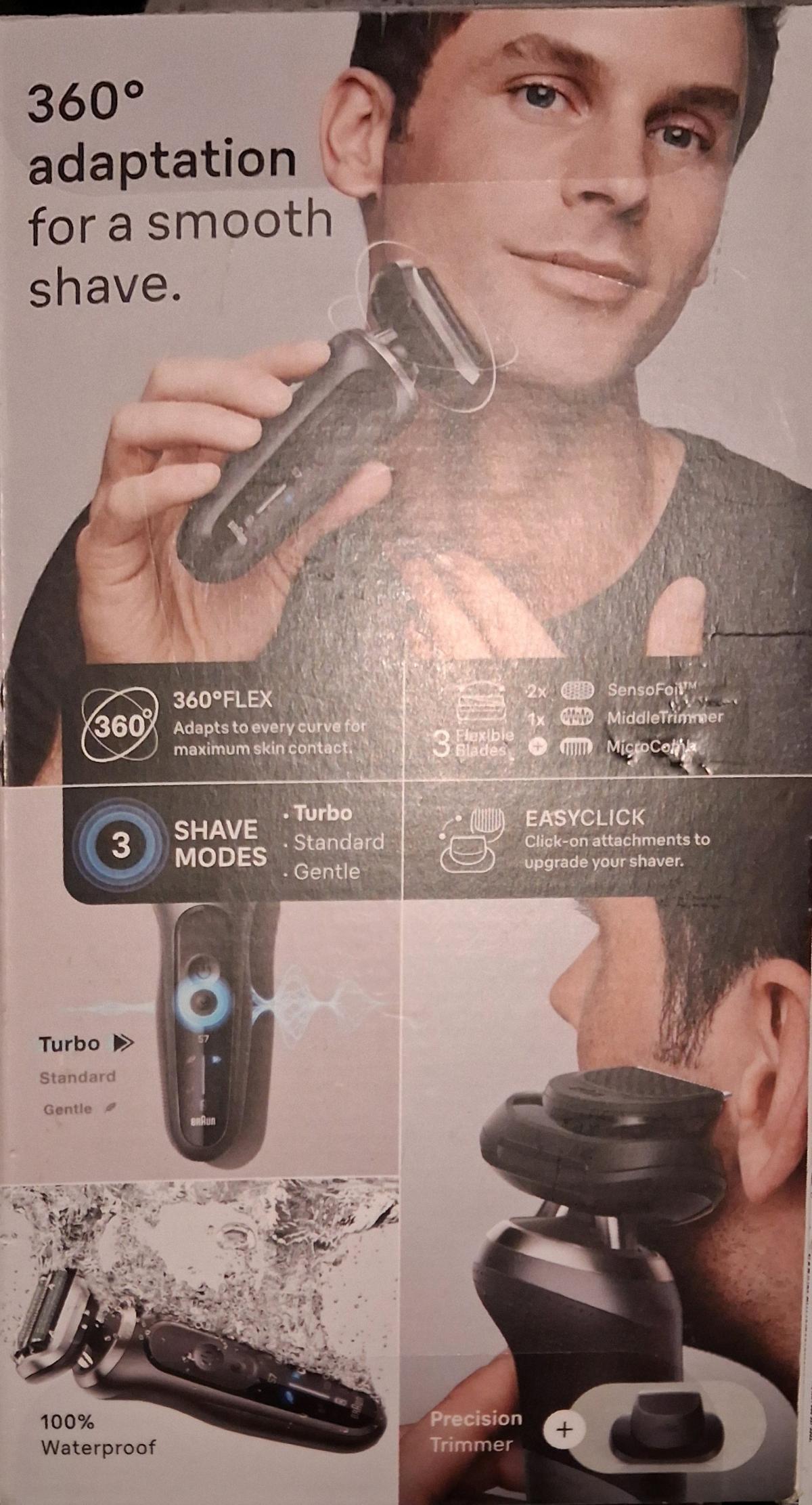 Braun Series 7 electric shaver